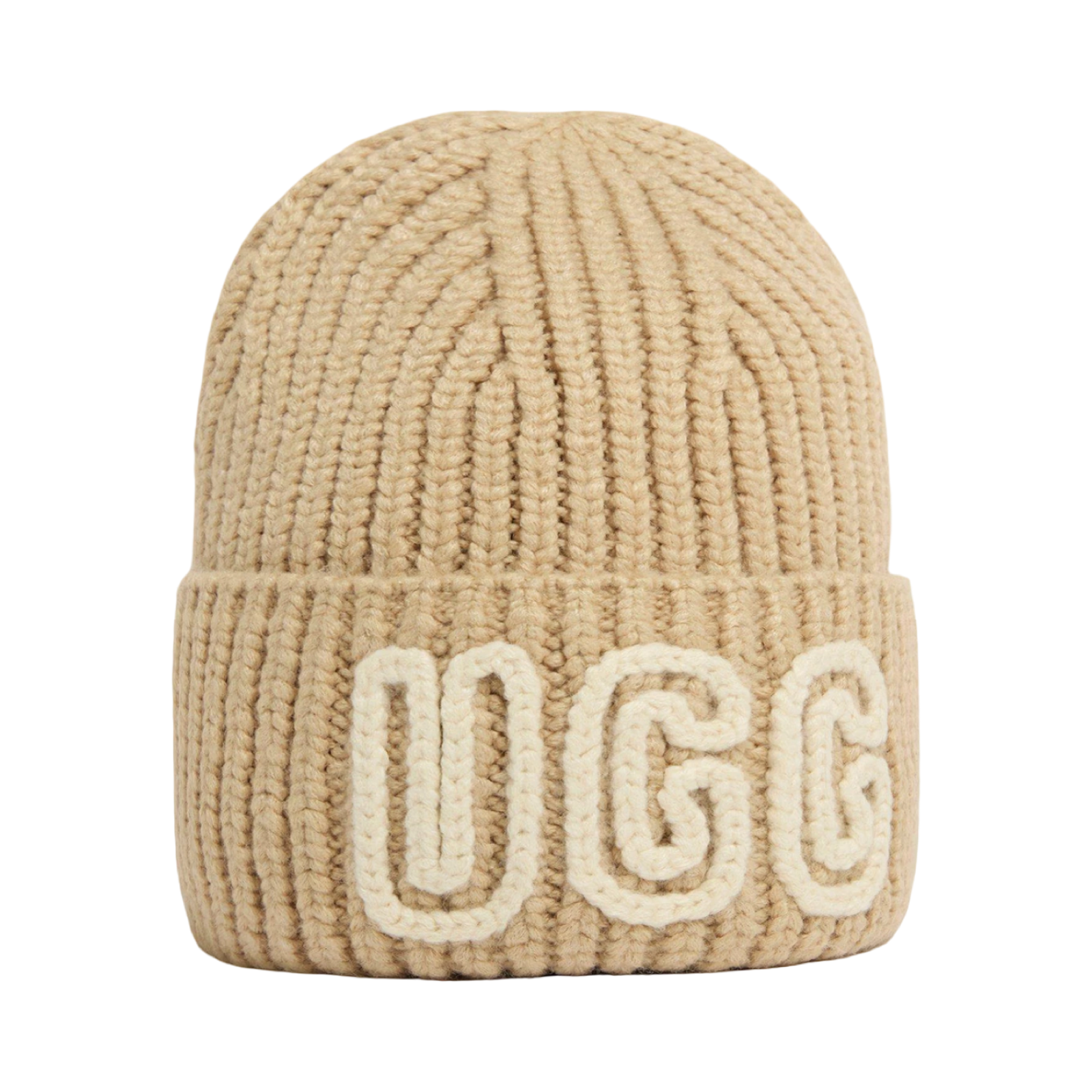 UGG CHUNKY CRAFTED RIB BEANIE HAT