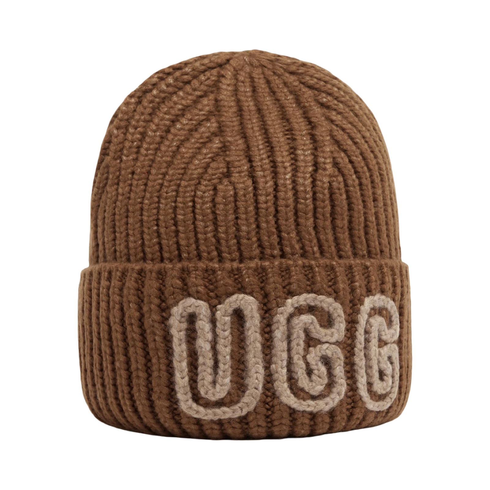 UGG CHUNKY CRAFTED RIB BEANIE HAT