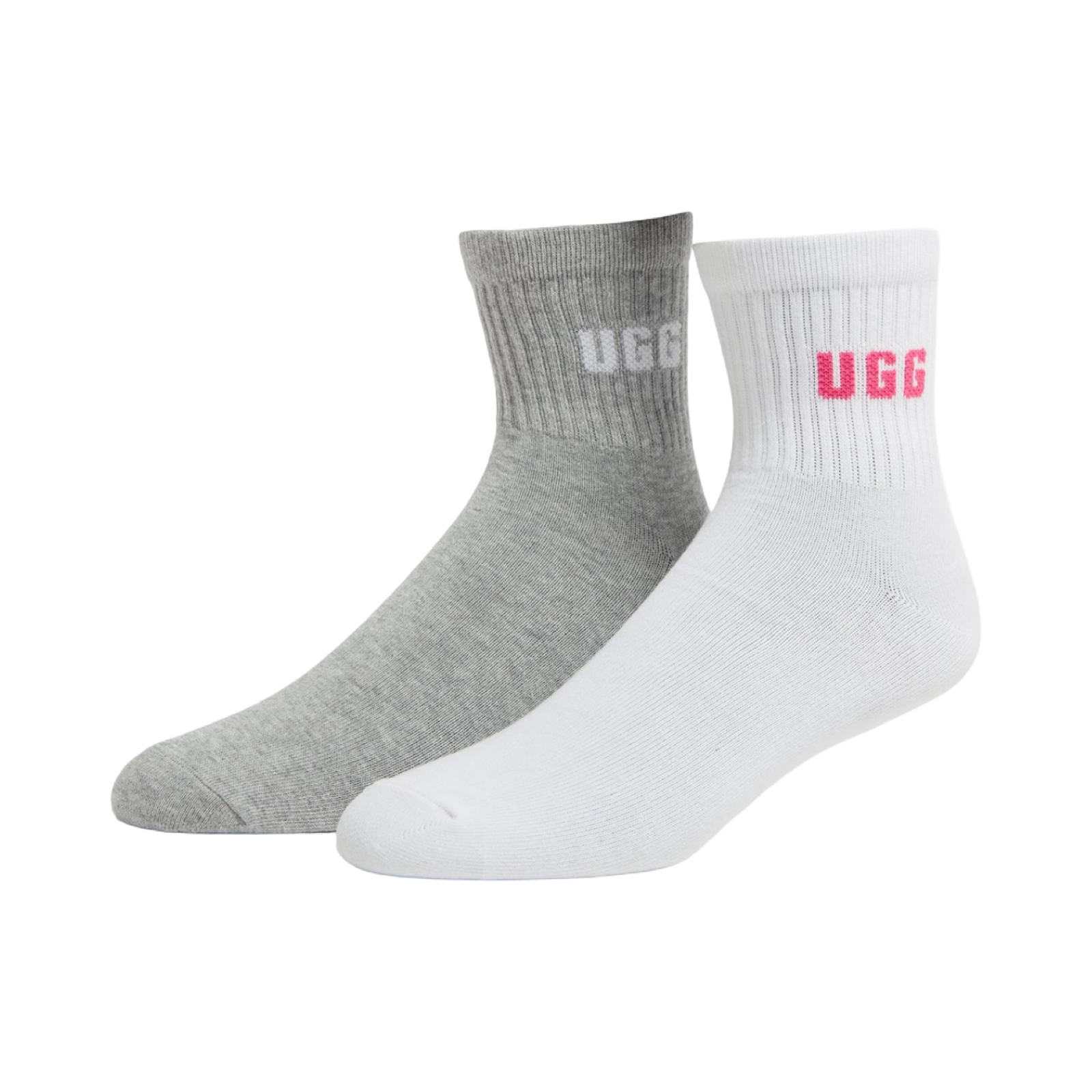 UGG 2 PACK QUINLIN QUARTER SOCKS
