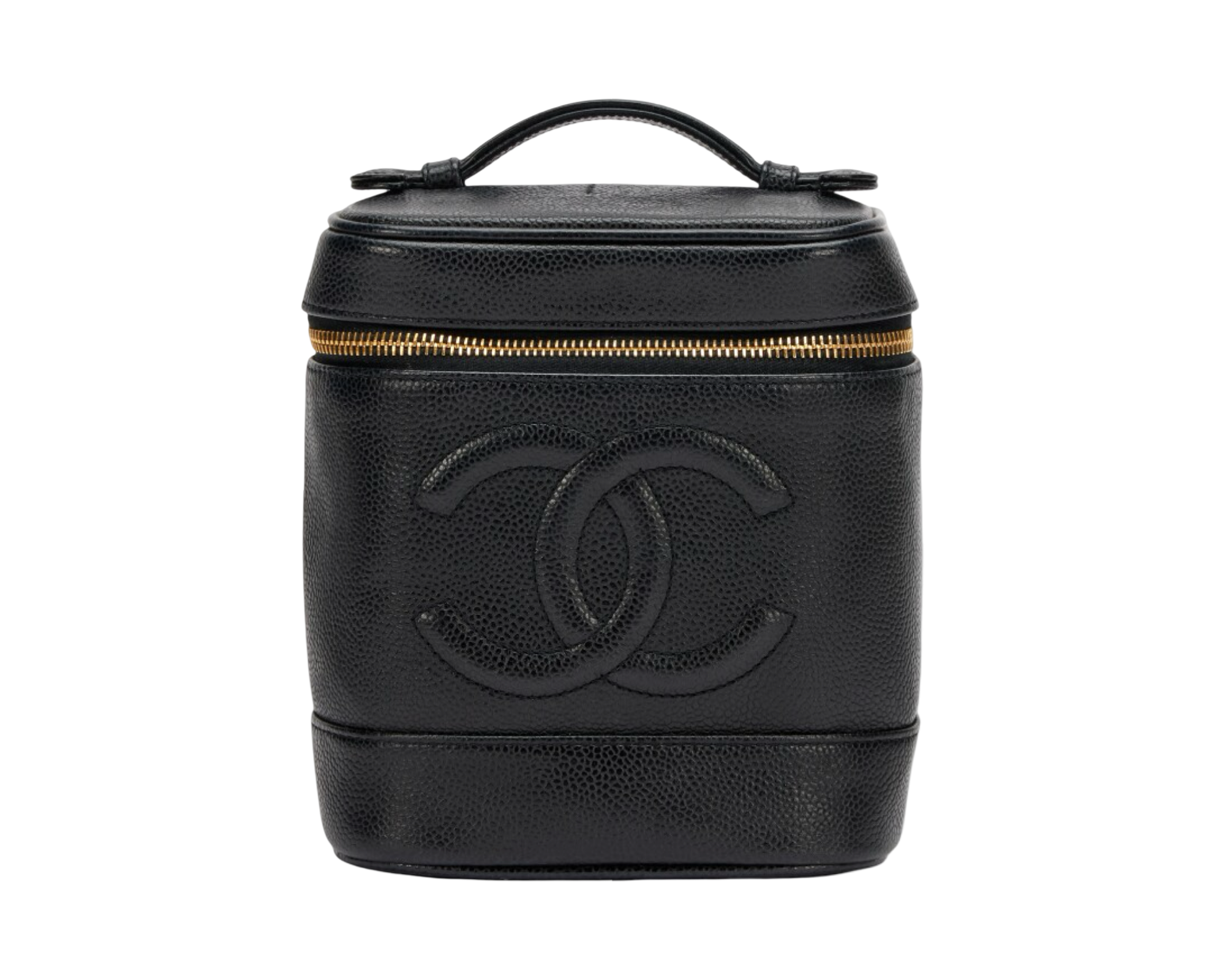 CHANEL PRE-LOVED CHOCOLATE CAVIAR BAG