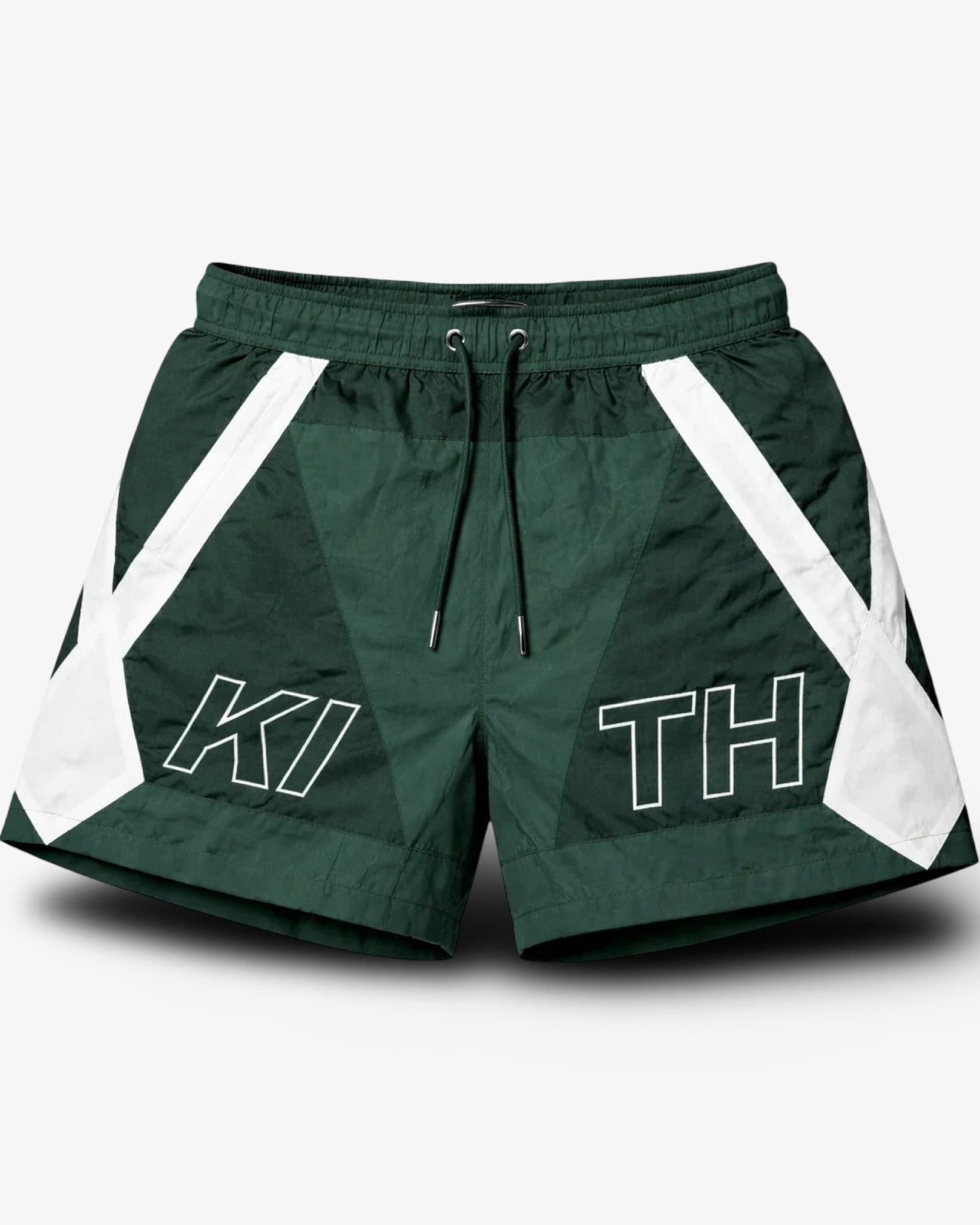 Kith Washed Nylon Turbo Short Chronicle Green