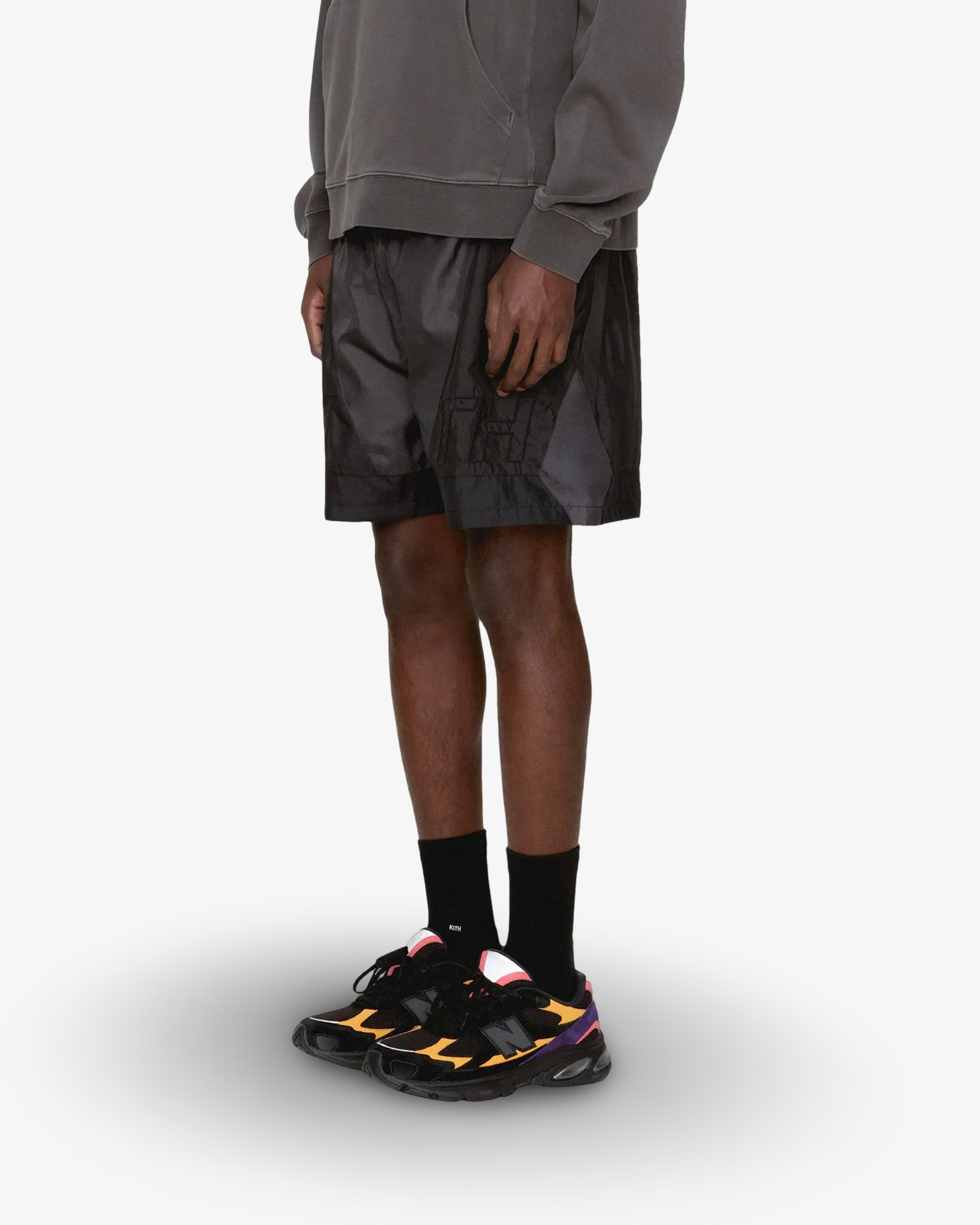 Kith Washed Turbo Black Shorts