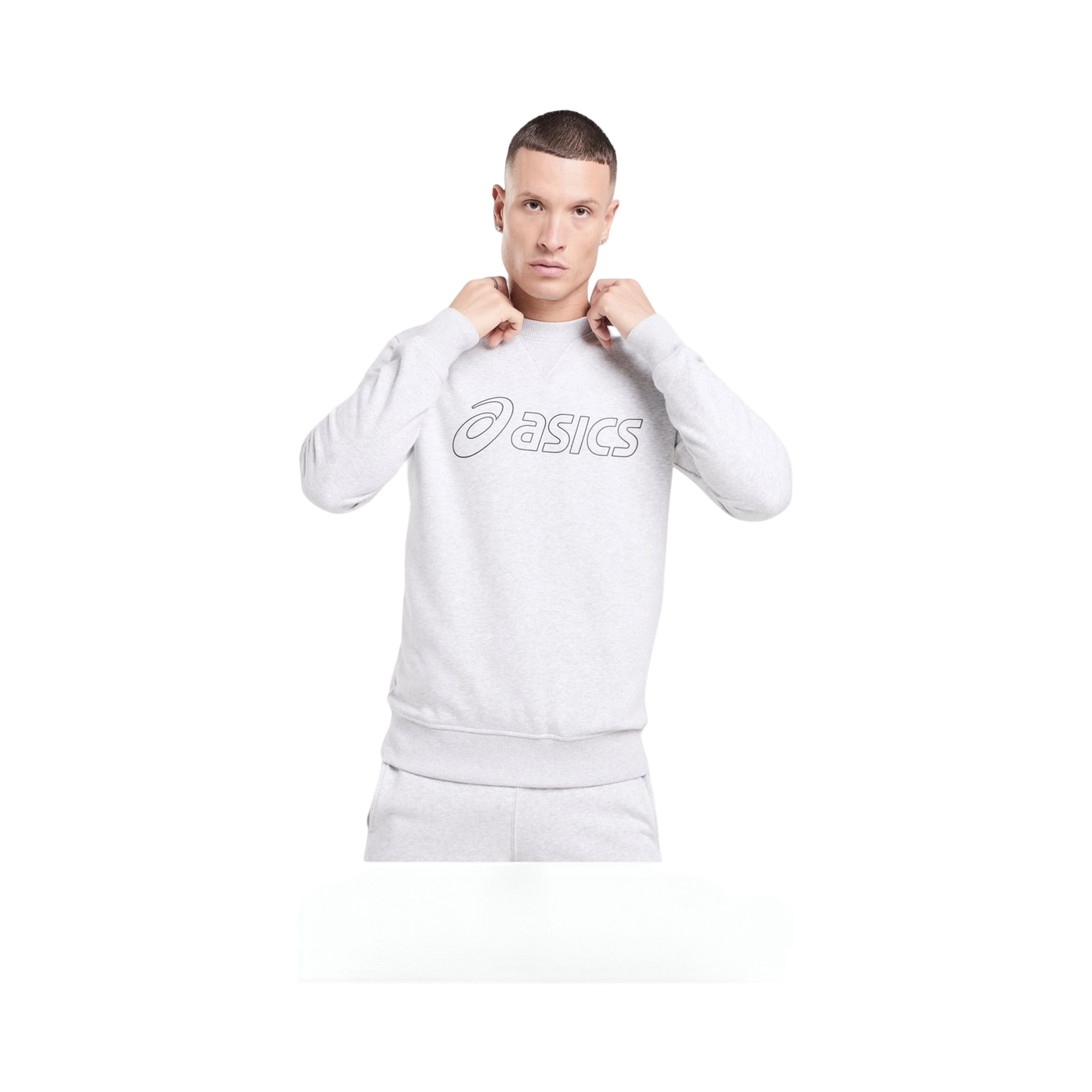 ASICS LARGE LOGO CREW SWEATER