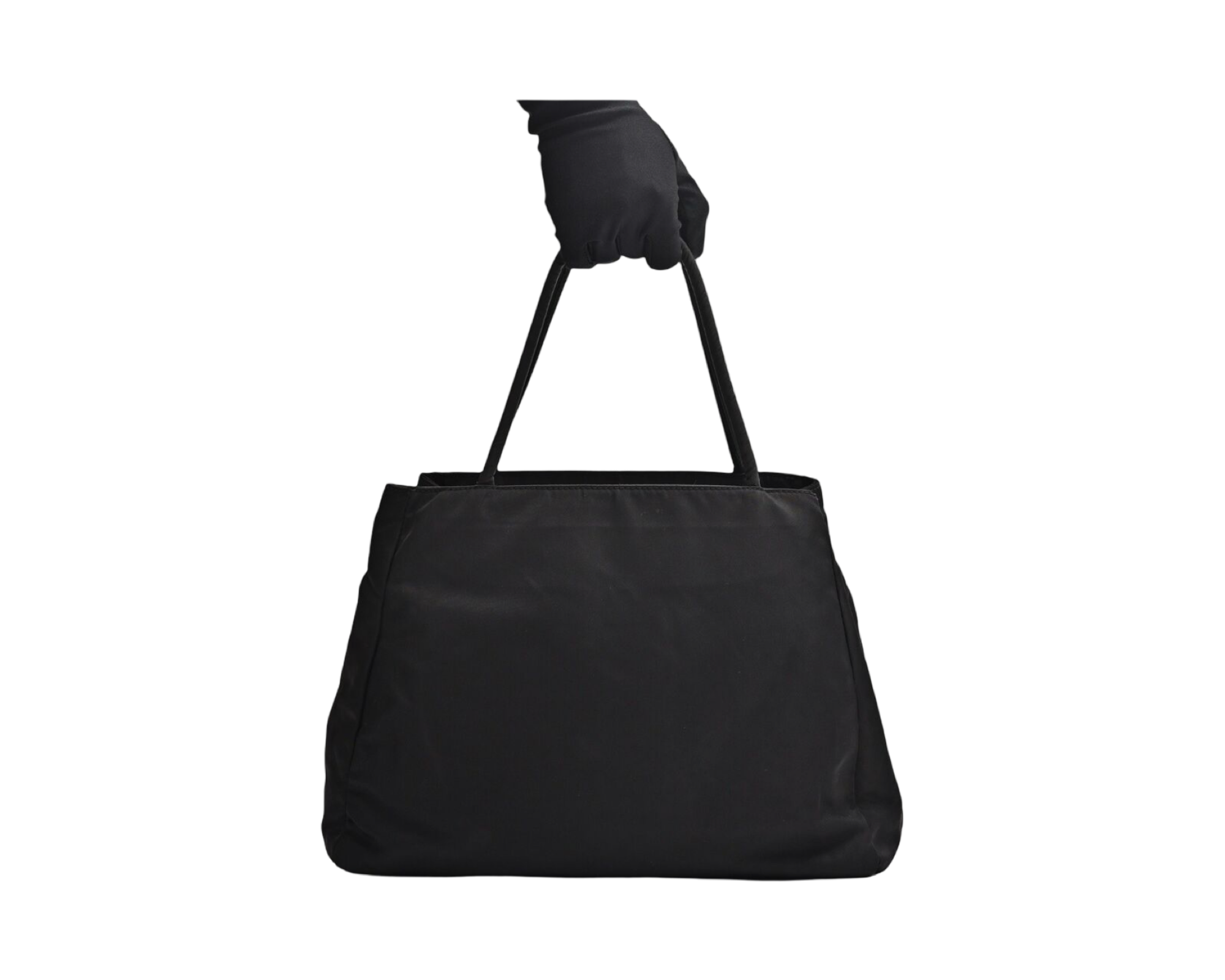 PRADA PRE-LOVED RE-NYLON TESSUTO CITY TOTE BAG