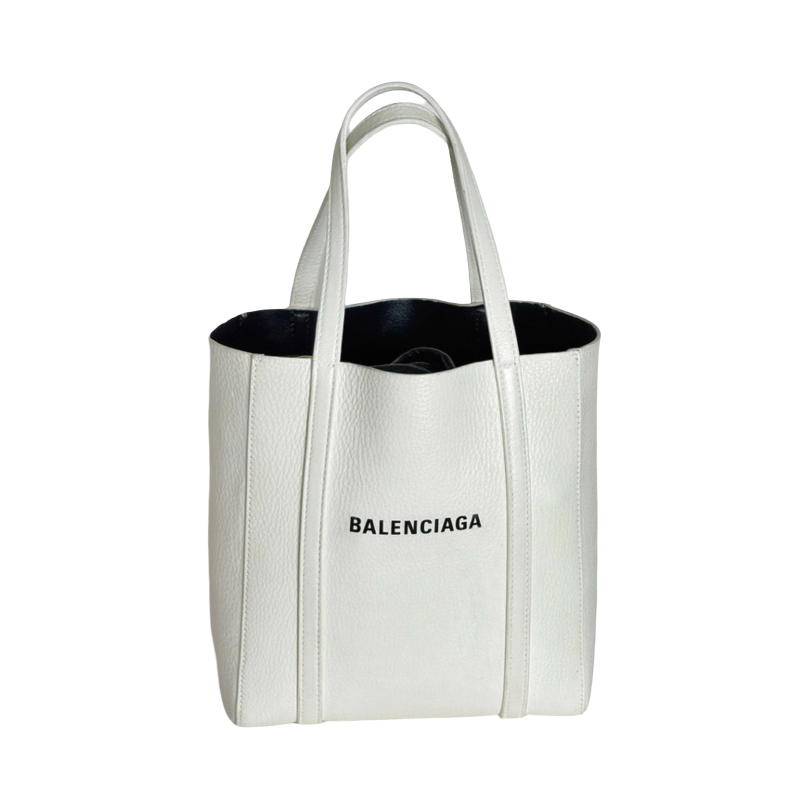 BALENCIAGA PRE-LOVED CALFSKIN EVERYDAY TOTE BAG