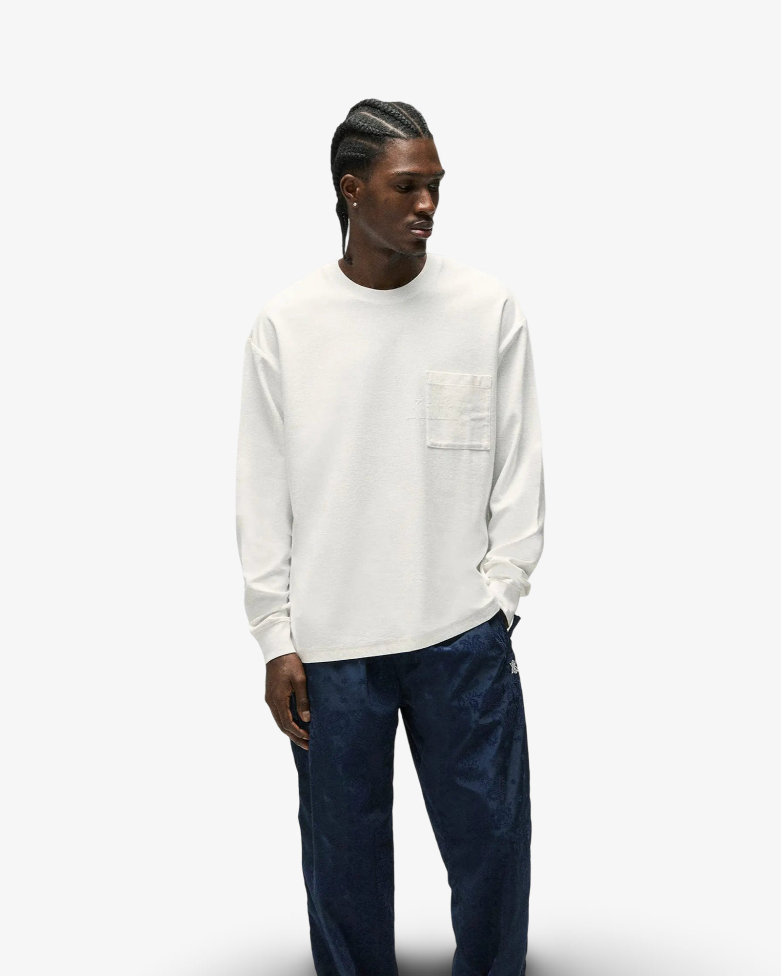 Kith Quinn L/S White T-Shirt