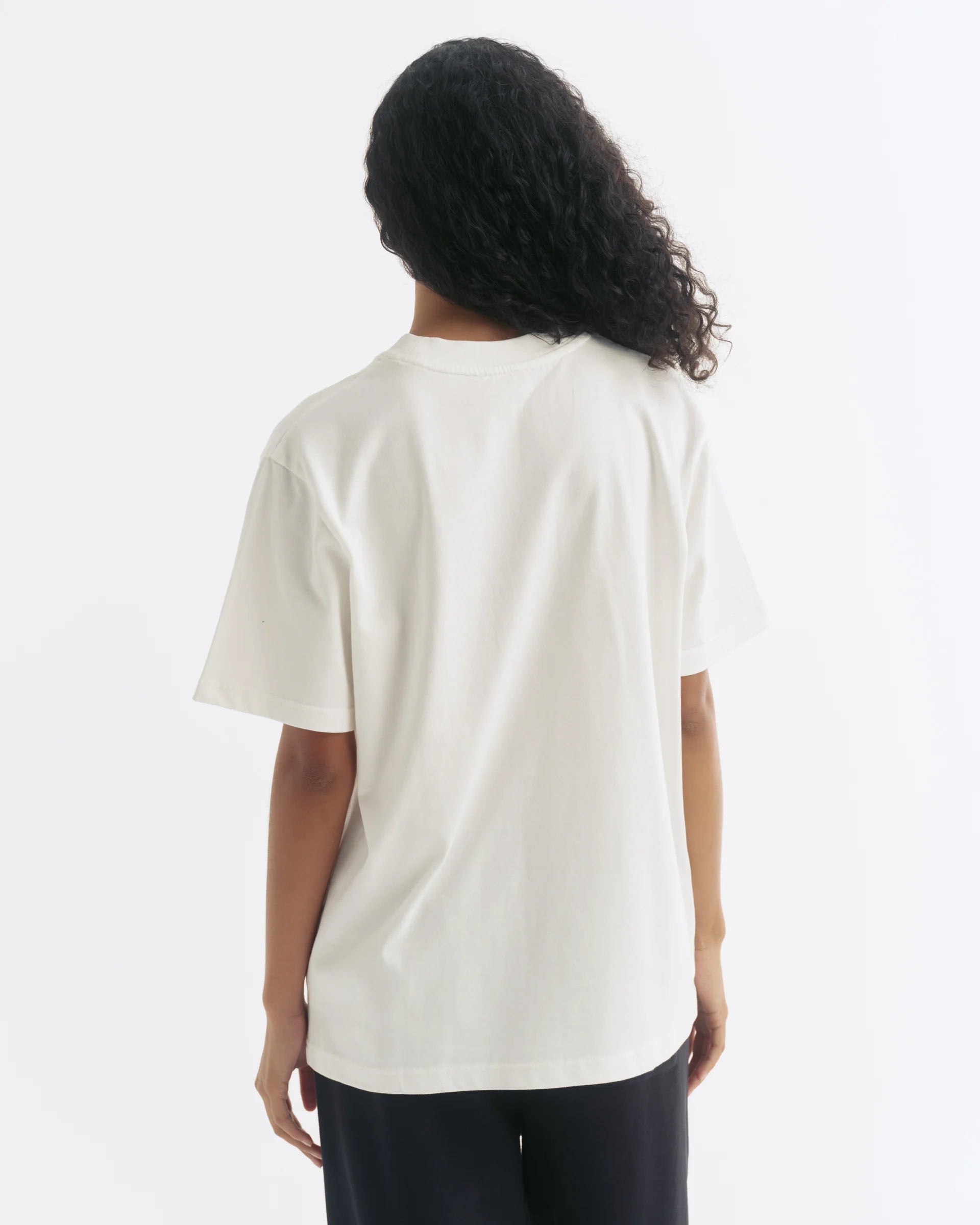 Adanola As Short Sleeve Oversized T-Shirt - White/Black