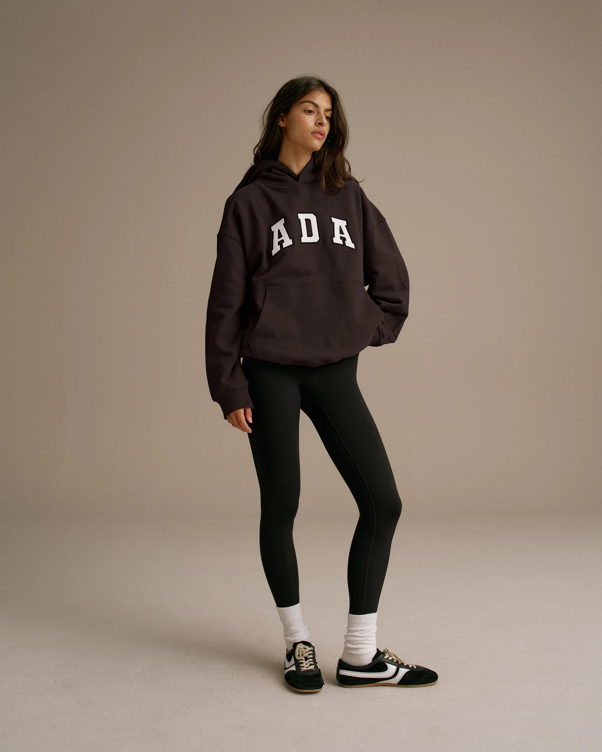 Adanola Ada Oversized Hoodie - Coffee Bean