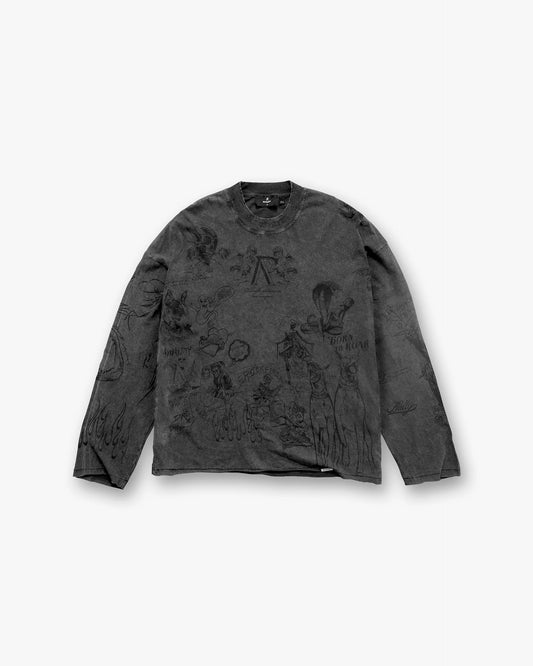 REPRESENT LEGACY LONG SLEEVE T-SHIRT