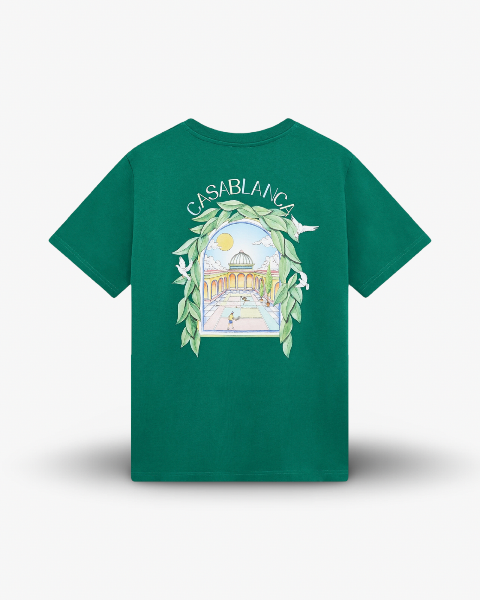 Casablanca L'Arche De Tennis Short Sleeve T-Shirt