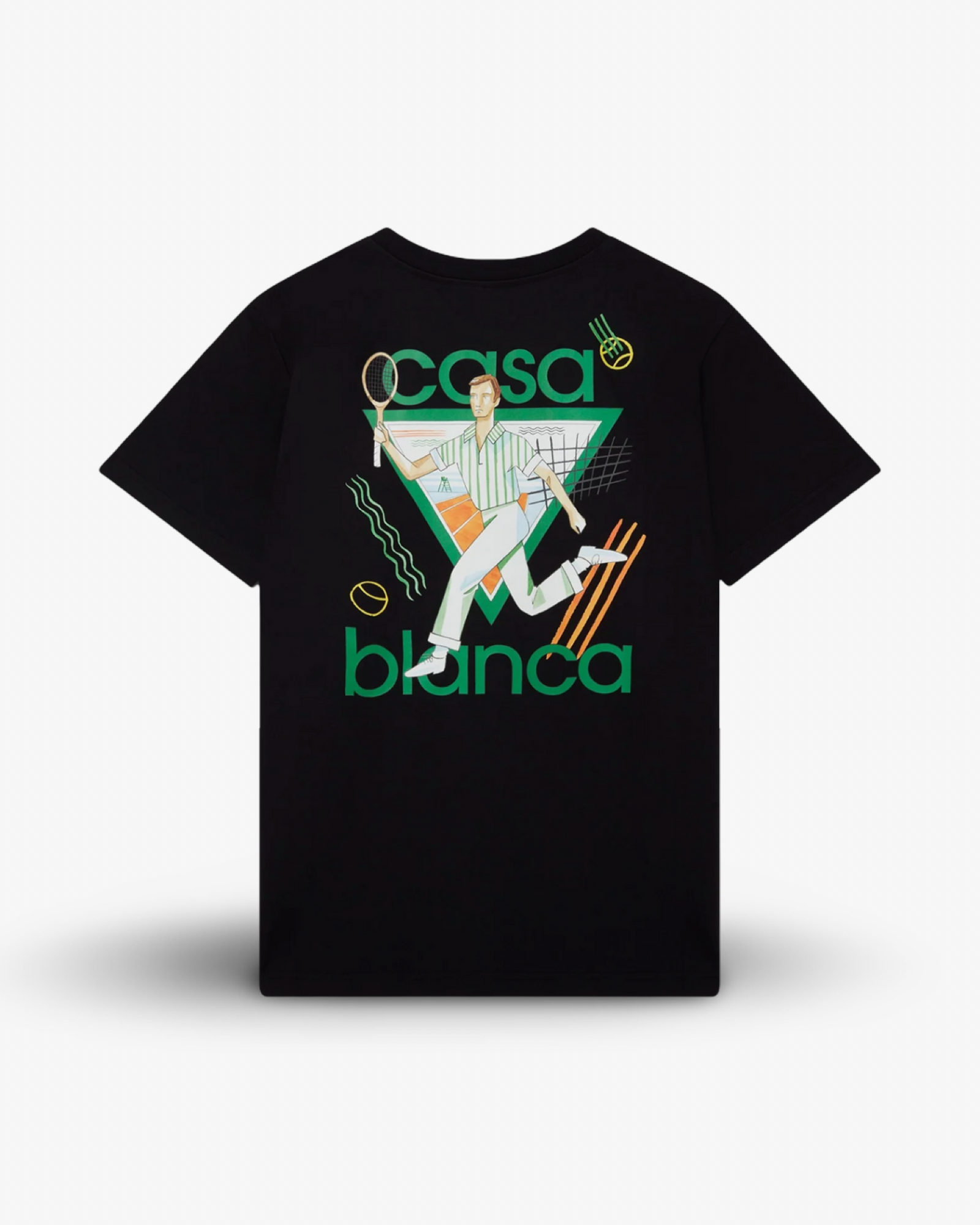 Casablanca LE JEU SHORT SLEEVE T‑SHIRT