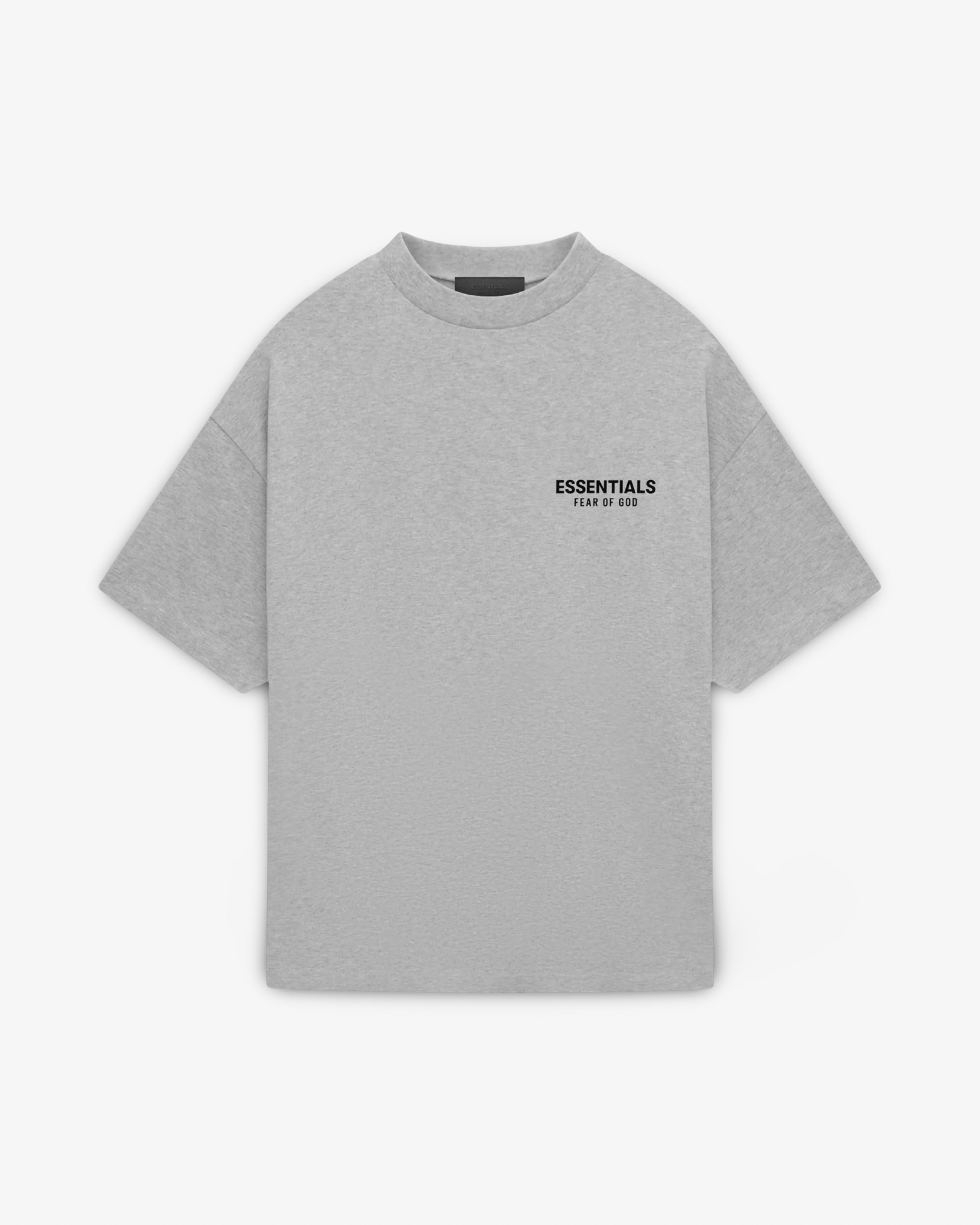 FEAR OF GOD ESSENTIALS T-SHIRT - LIGHT HEATHER GREY