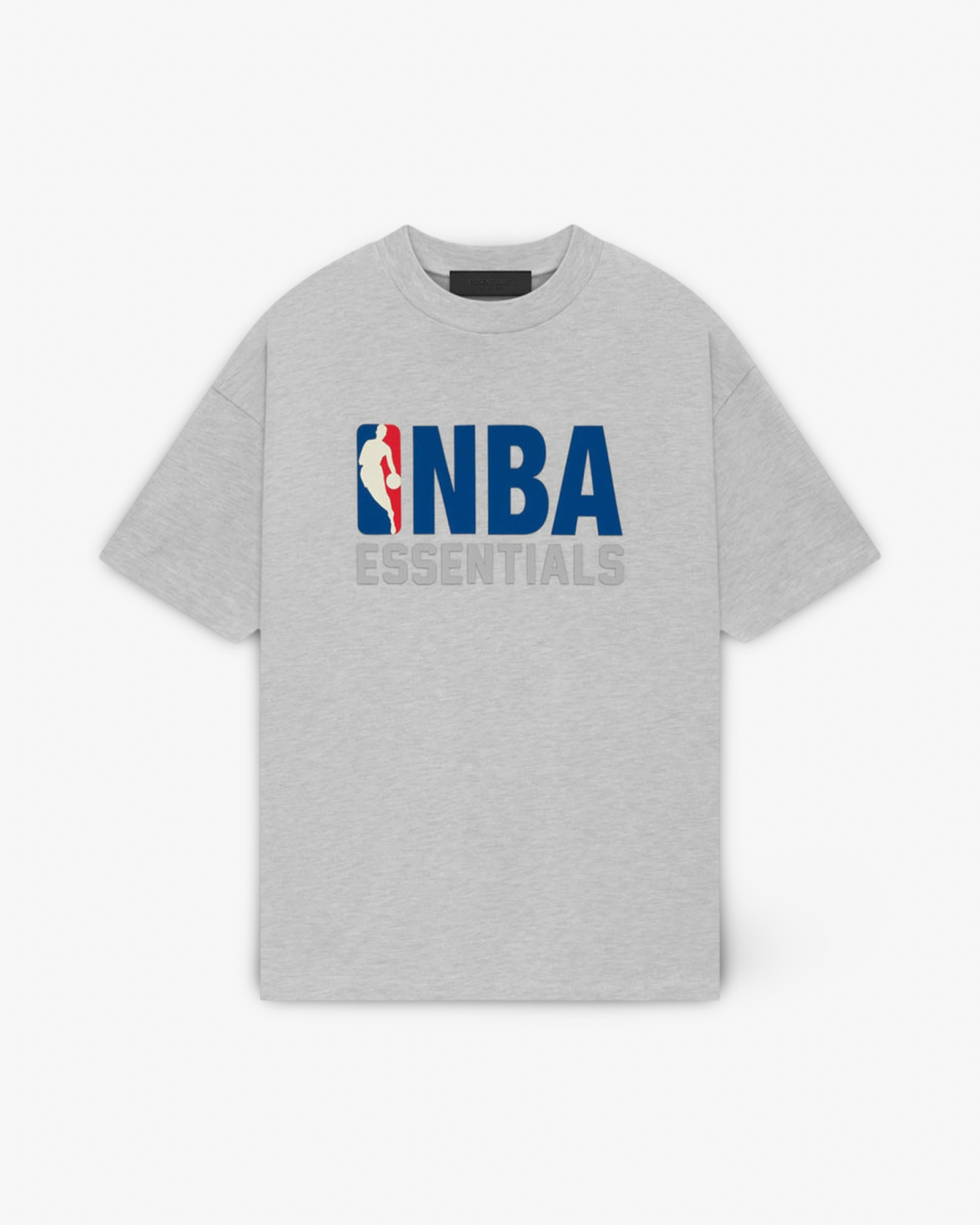 FEAR OF GOD ESSENTIALS x NBA T-SHIRT - LIGHT HEATHER GREY