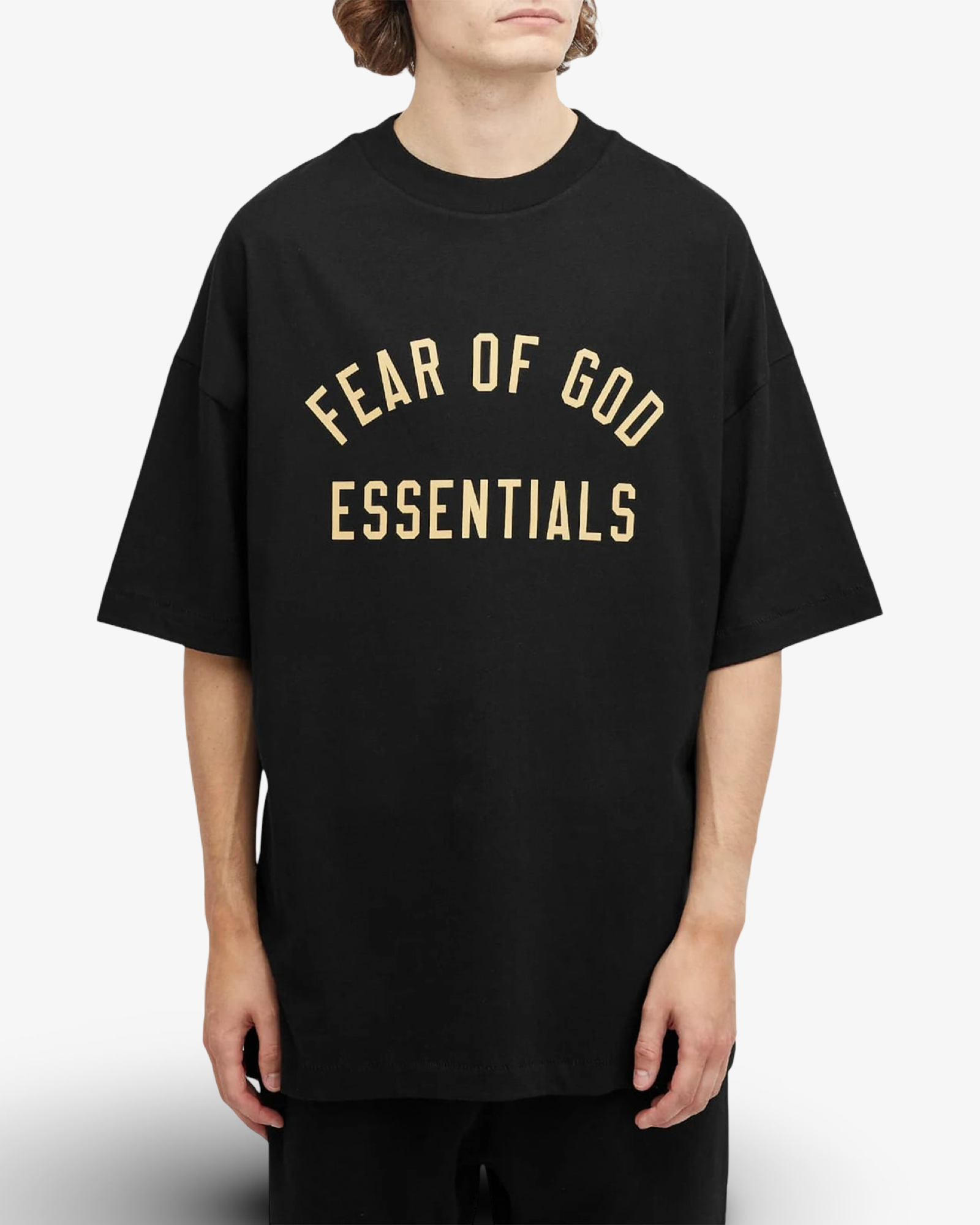FEAR OF GOD ESSENTIALS JERSEY T-SHIRT - BLACK