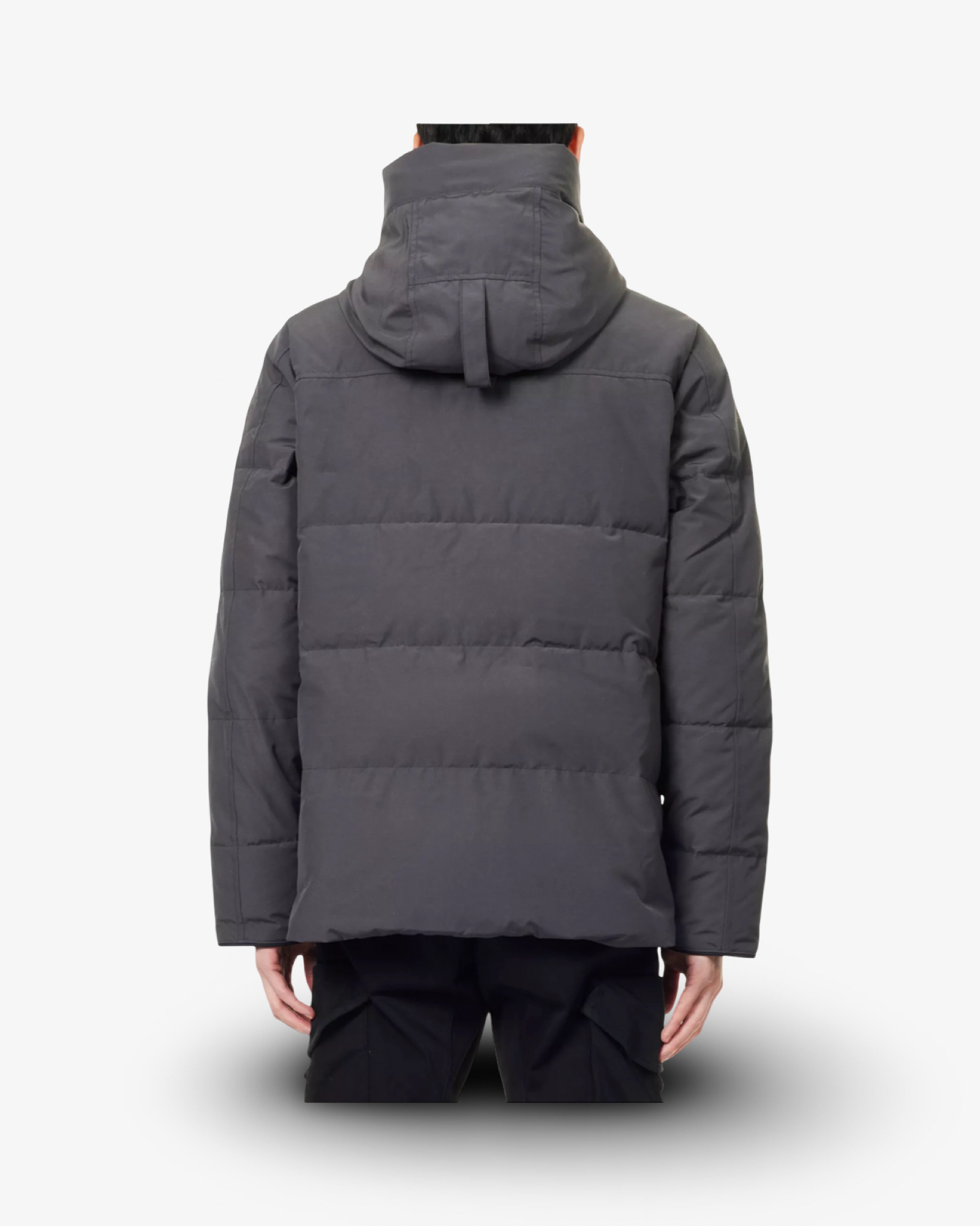 CANADA GOOSE MACMILLAN PADDED DOWN PARKA JACKET GRANITE GREY