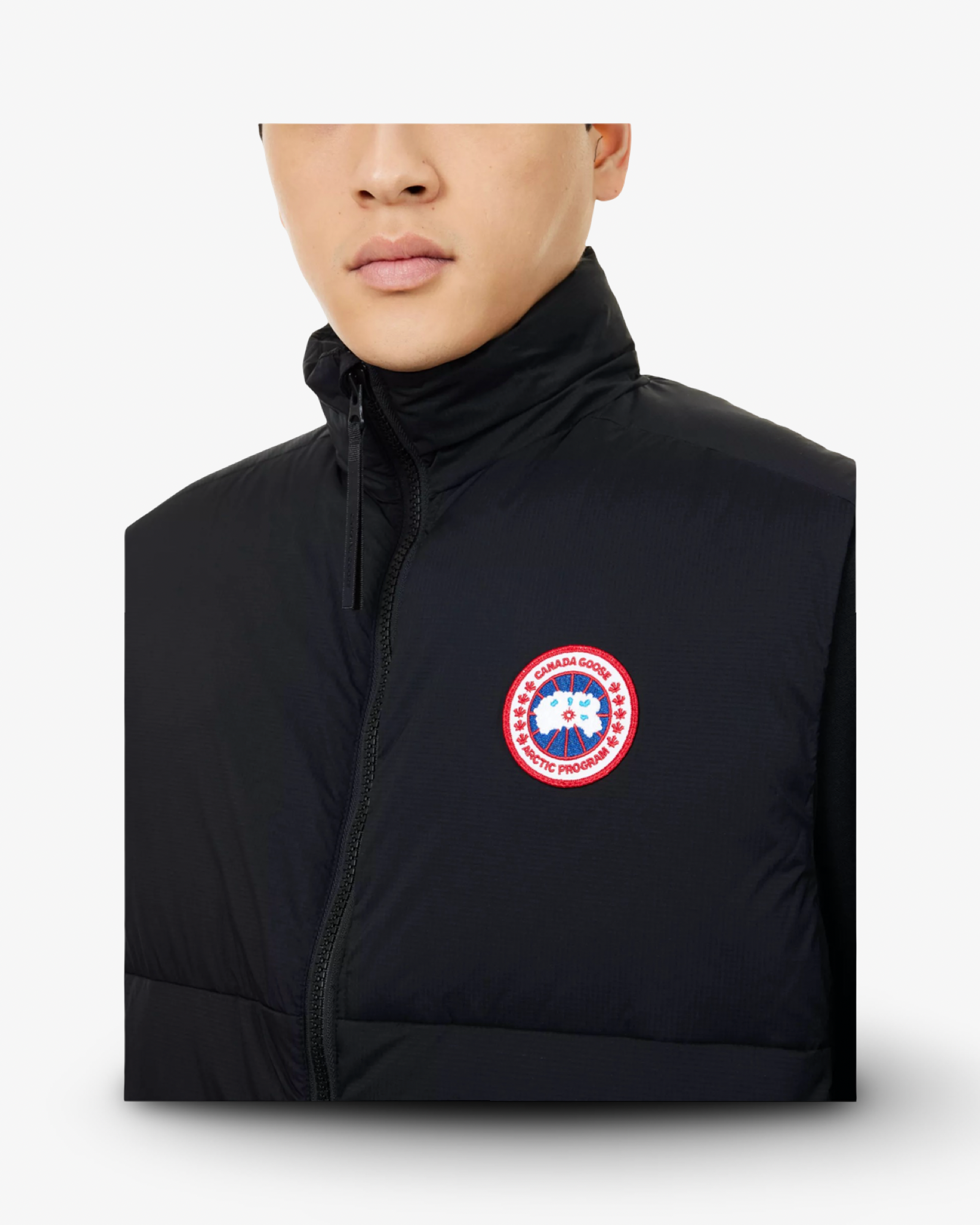 CANADA GOOSE LODGE HIGH-NECK SHELL-DOWN VEST