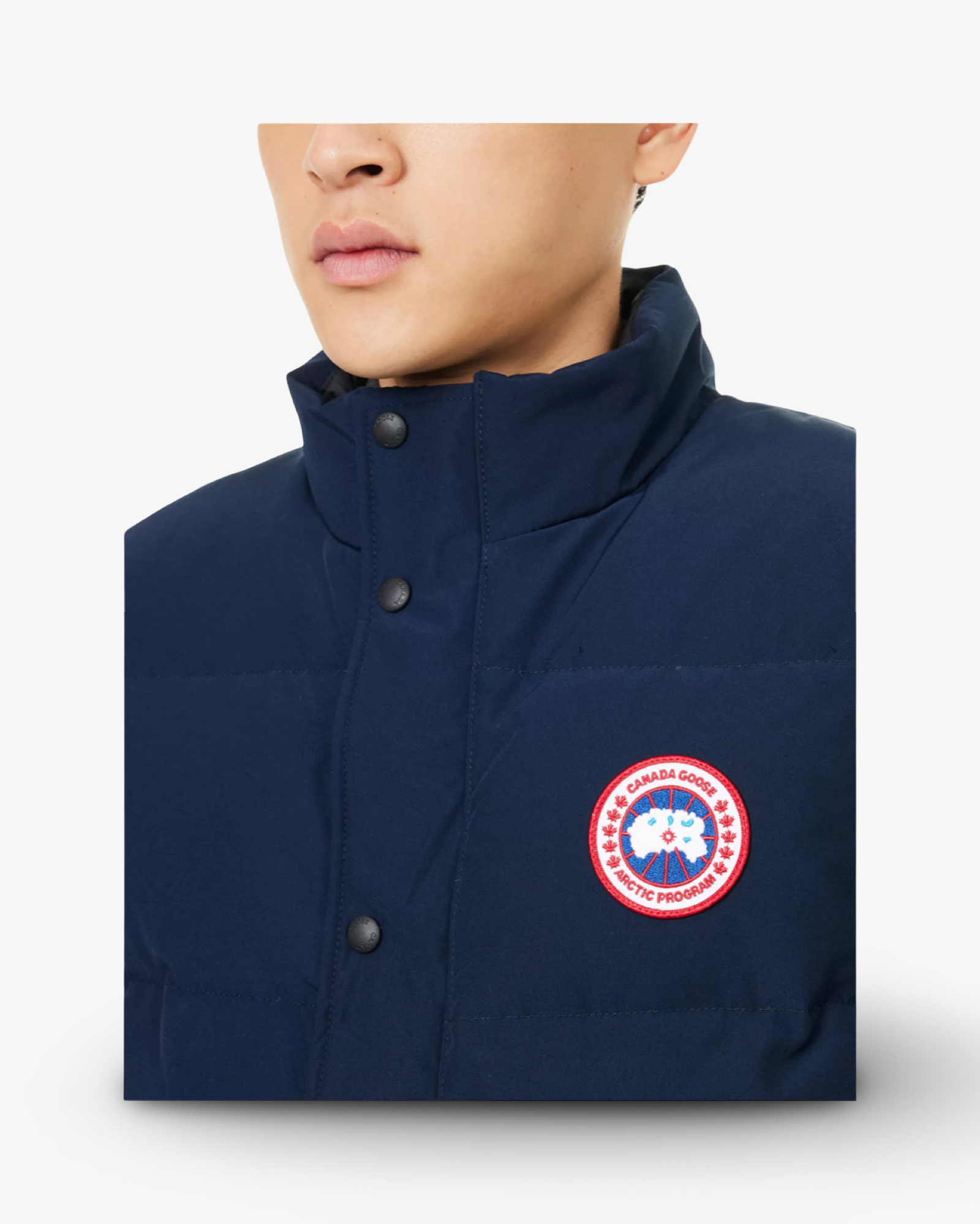 CANADA GOOSE FREESTYLE SLEEVELESS SHELL-DOWN GILET ATLANTIC NAVY