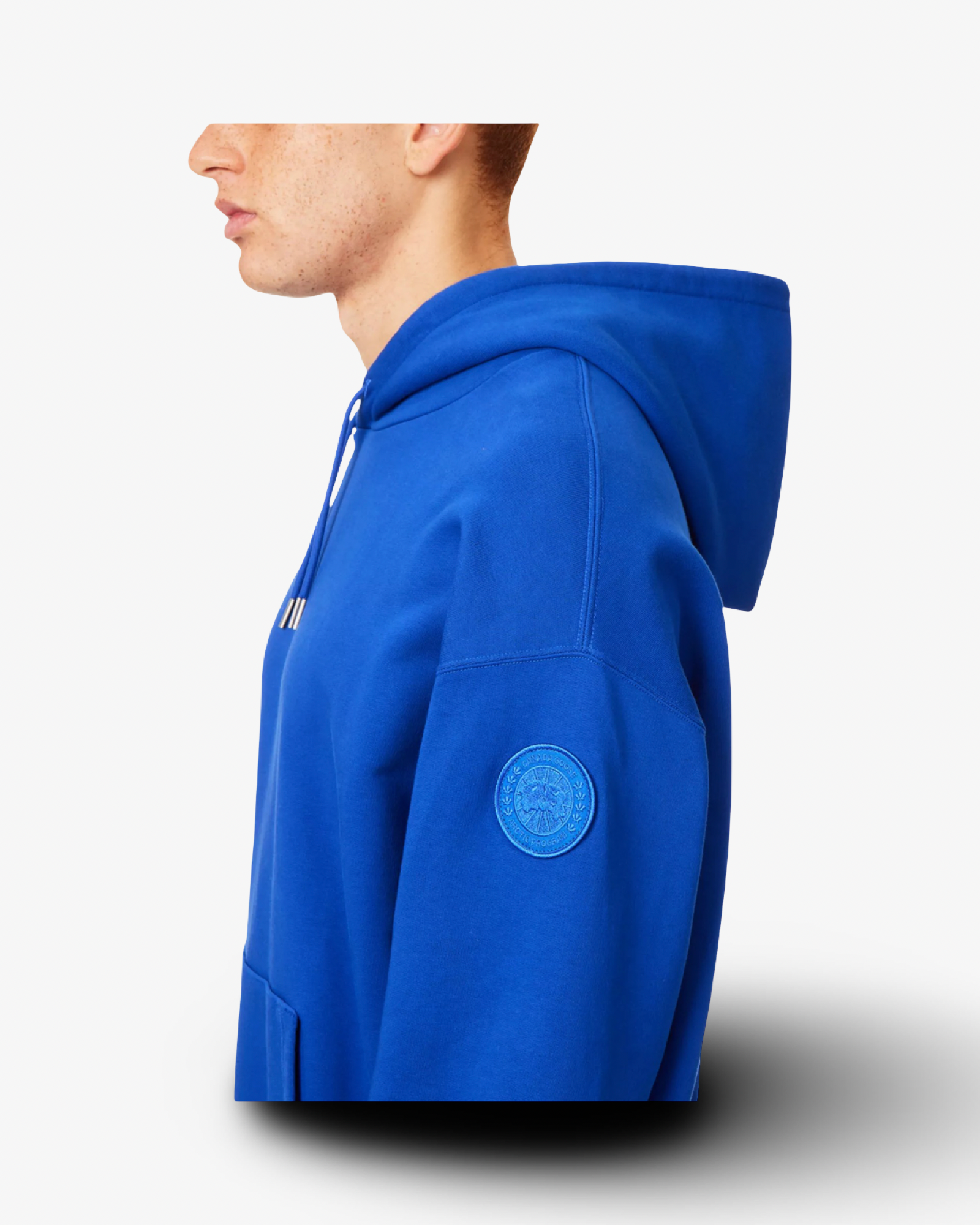 CANADA GOOSE ROVE BRAND-PATCH COTTON HOODIE