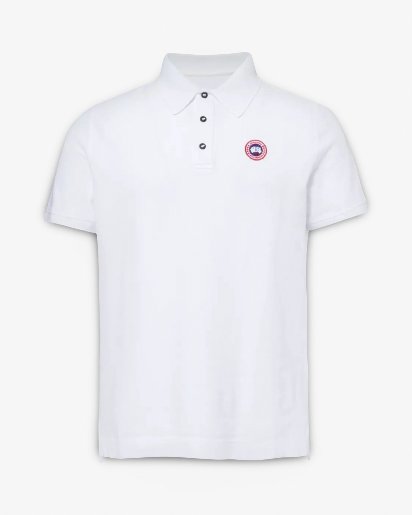 CANADA GOOSE BECKLEY LOGO PATCH POLO SHIRT