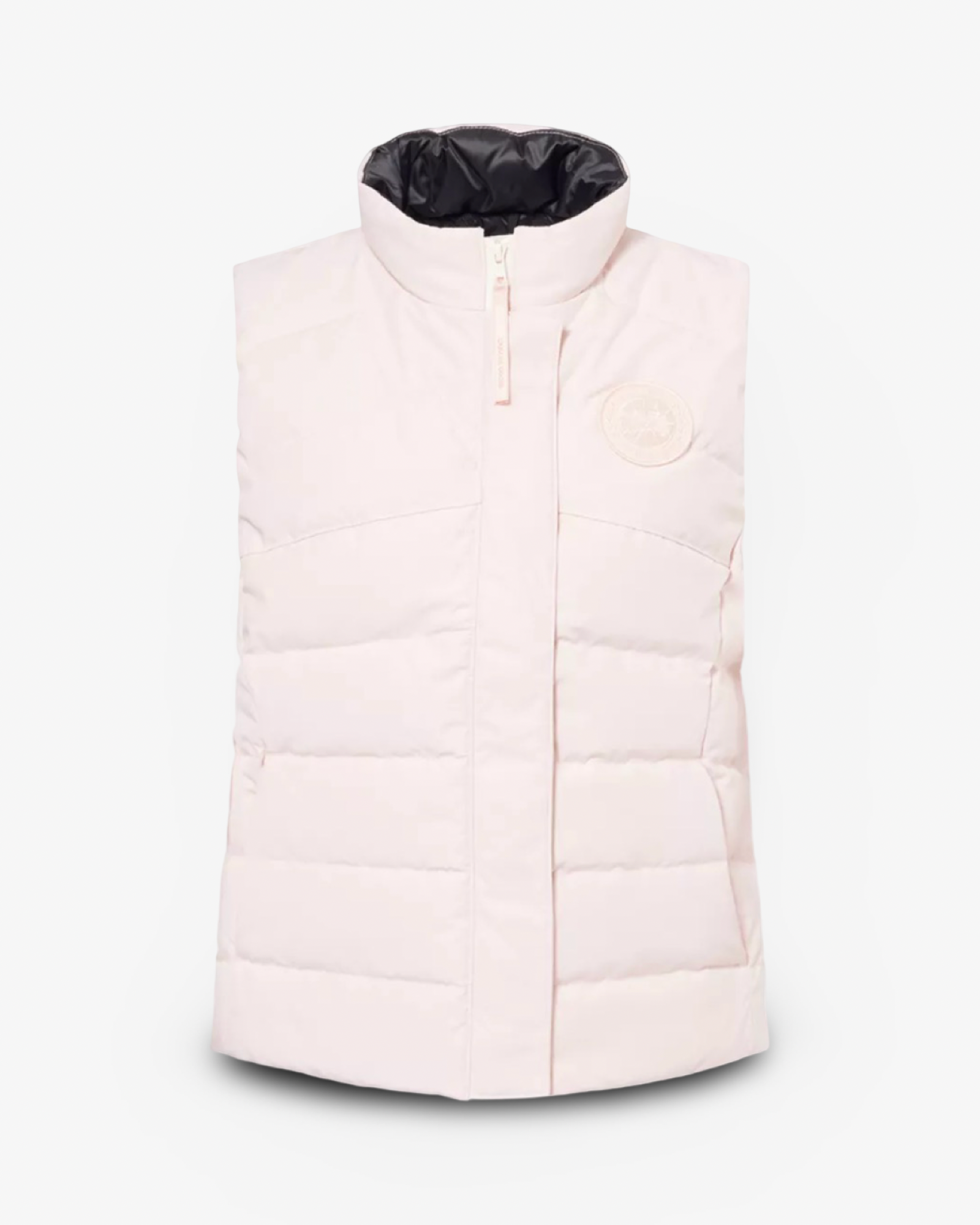 CANADA GOOSE FREESTYLE WOVEN-DOWN GILET VINTAGE ROSE