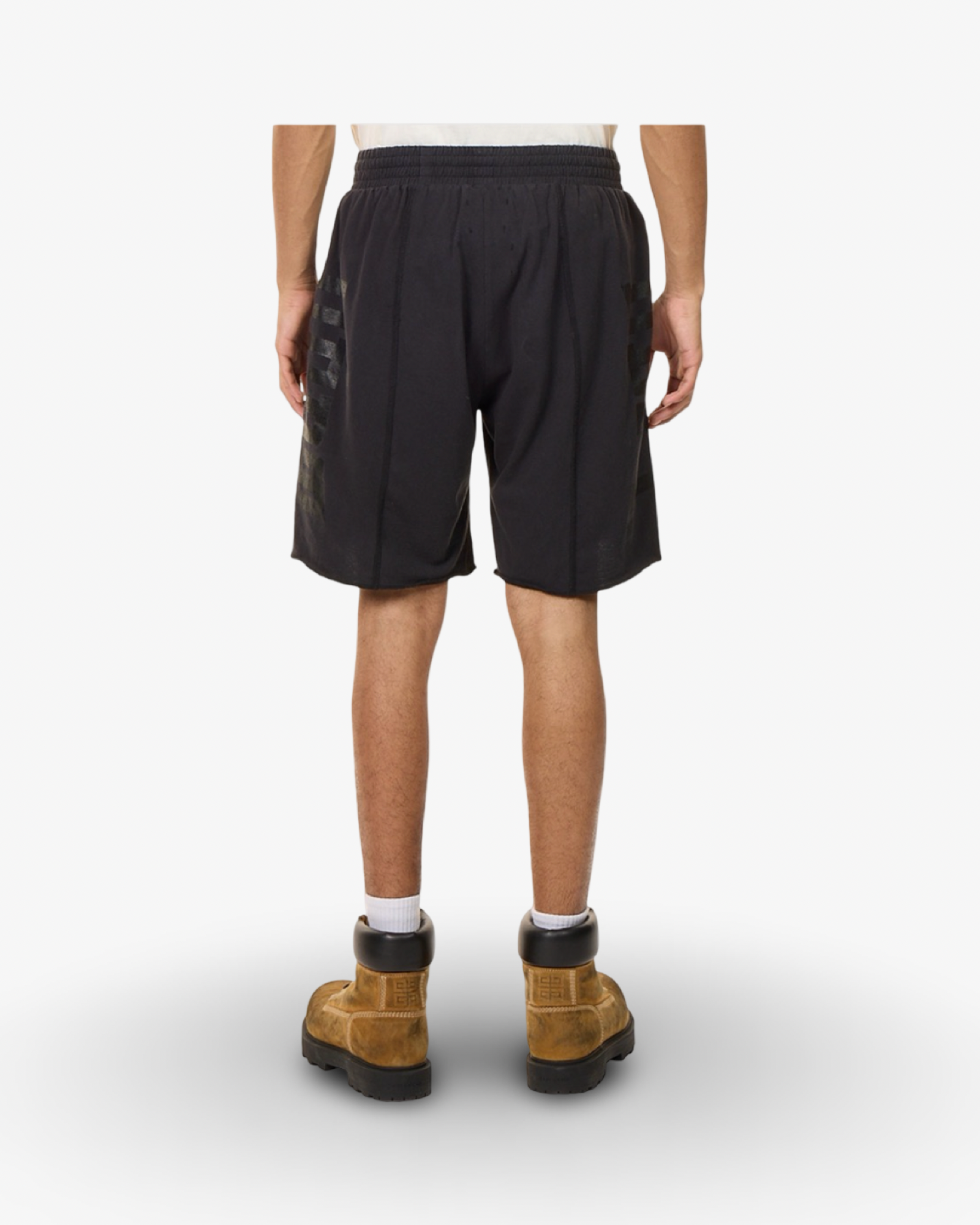 GALLERY DEPT. FITNESS LOGO-PRINT COTTON SHORT