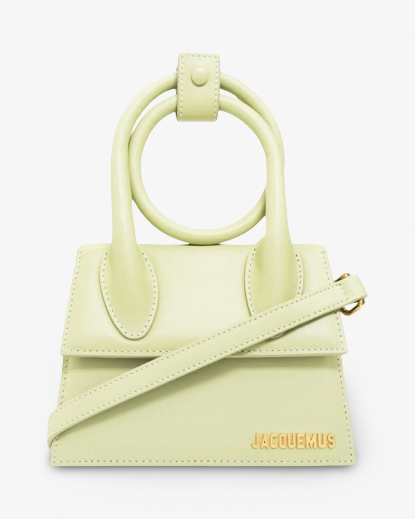 JACQUEMUS LE CHIQUITO NOEUD BAG - GREEN