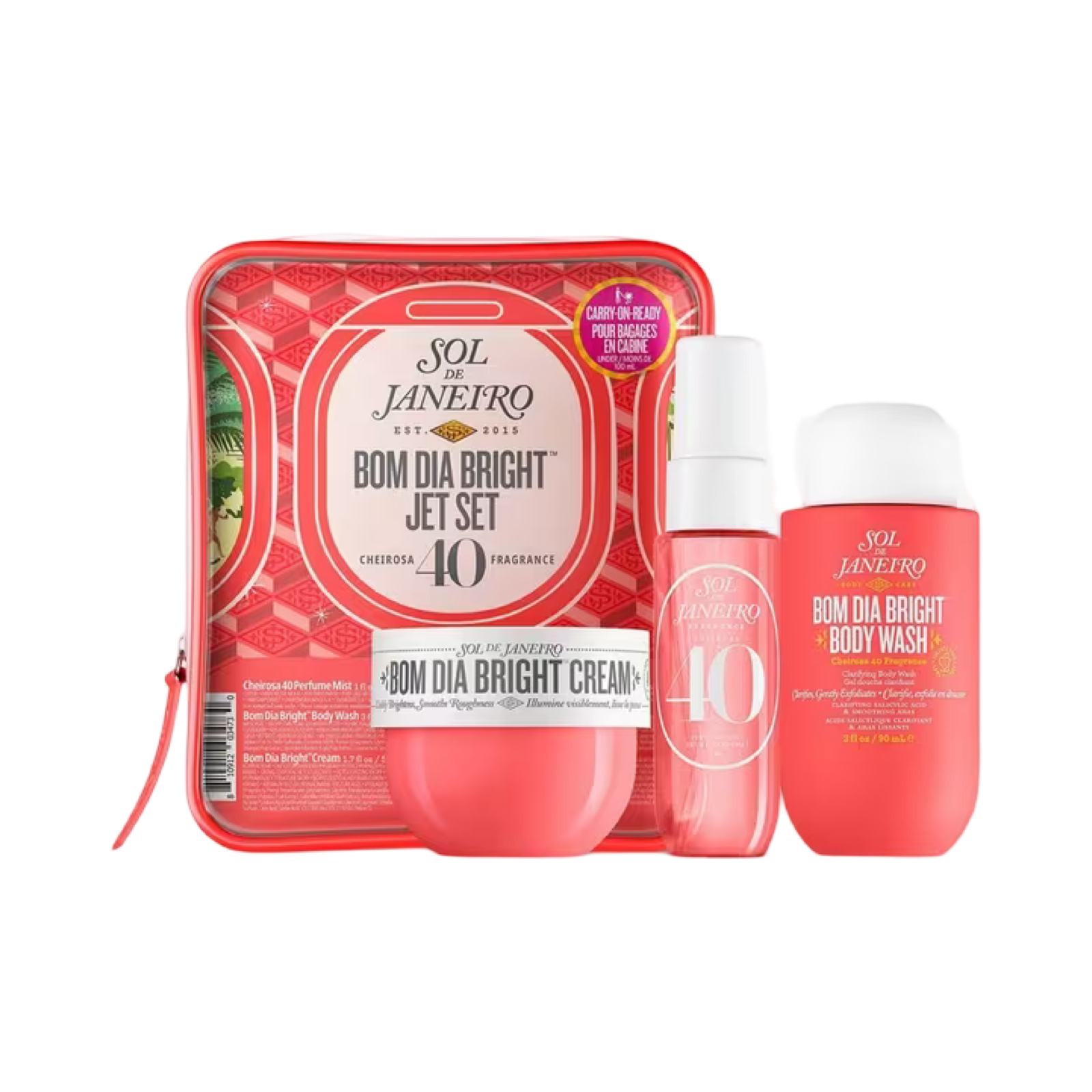 SOL DE JANEIRO BOM DIA BRIGHT JET SET BODYCARE GIFT SET
