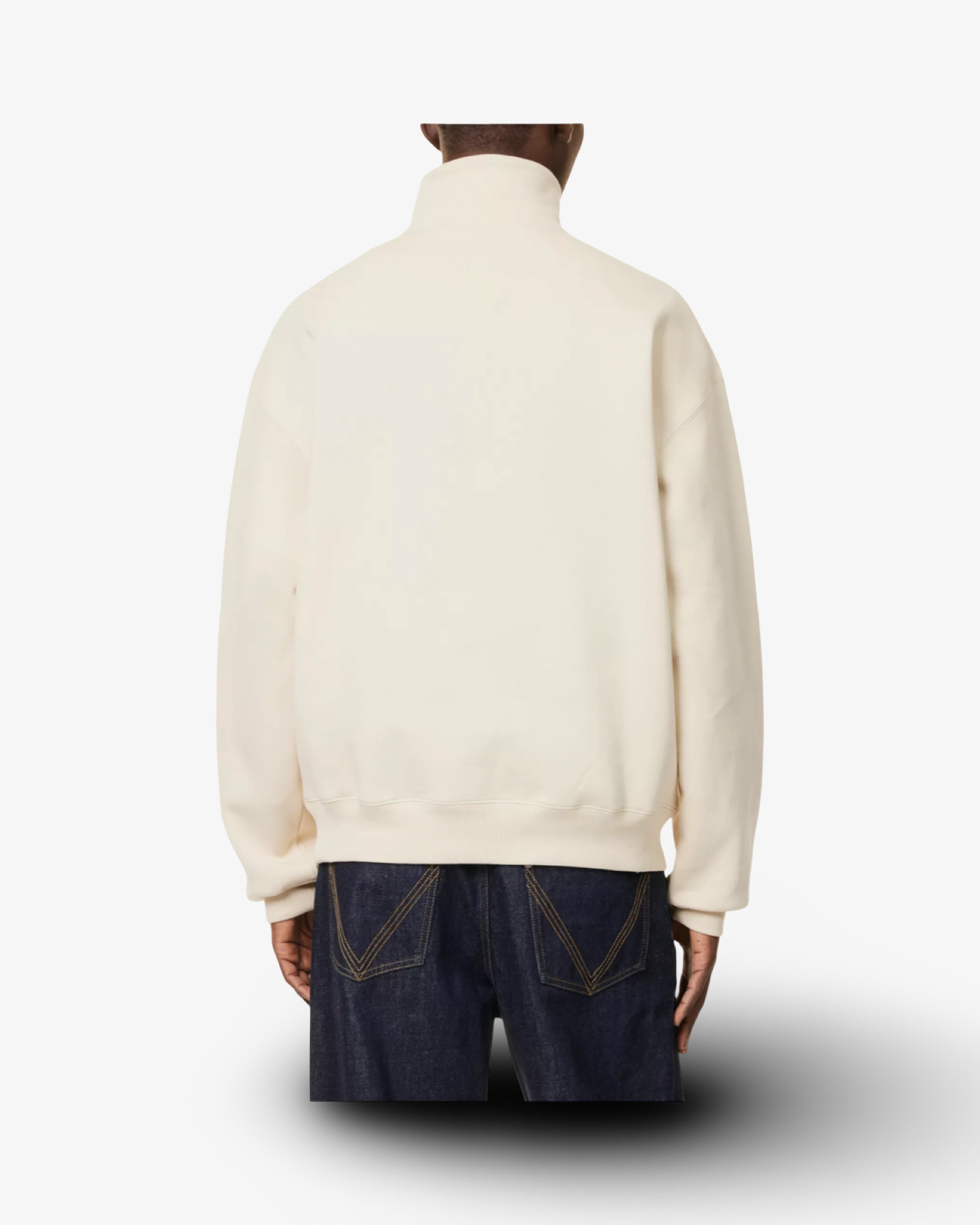 JACQUEMUS HIGH KNECK CREWNECK JUMPER