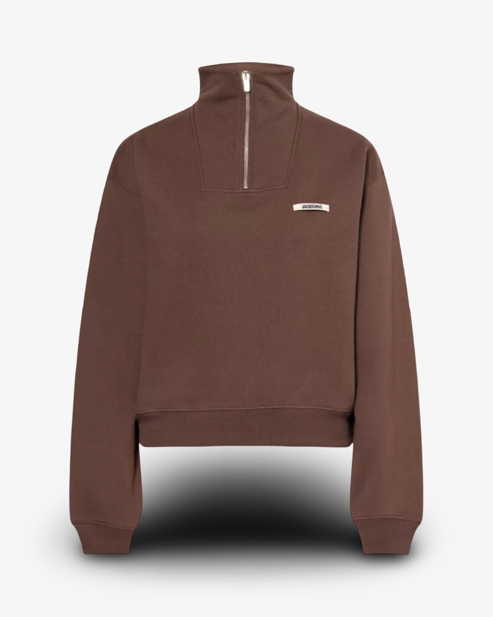 JACQUEMUS HIGH KNECK CREWNECK JUMPER