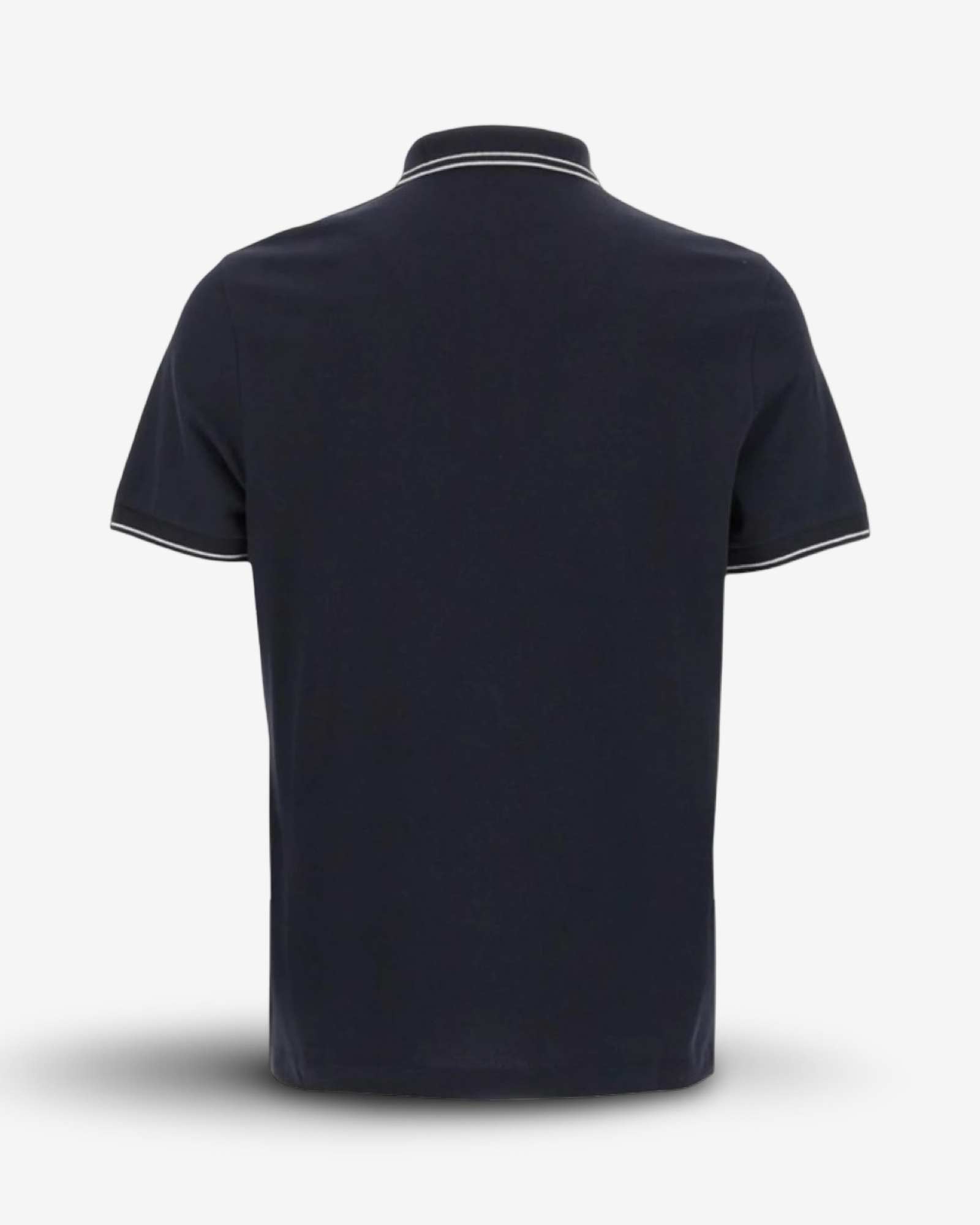 STONE ISLAND POLO TOP COMPASS PATCH - NAVY
