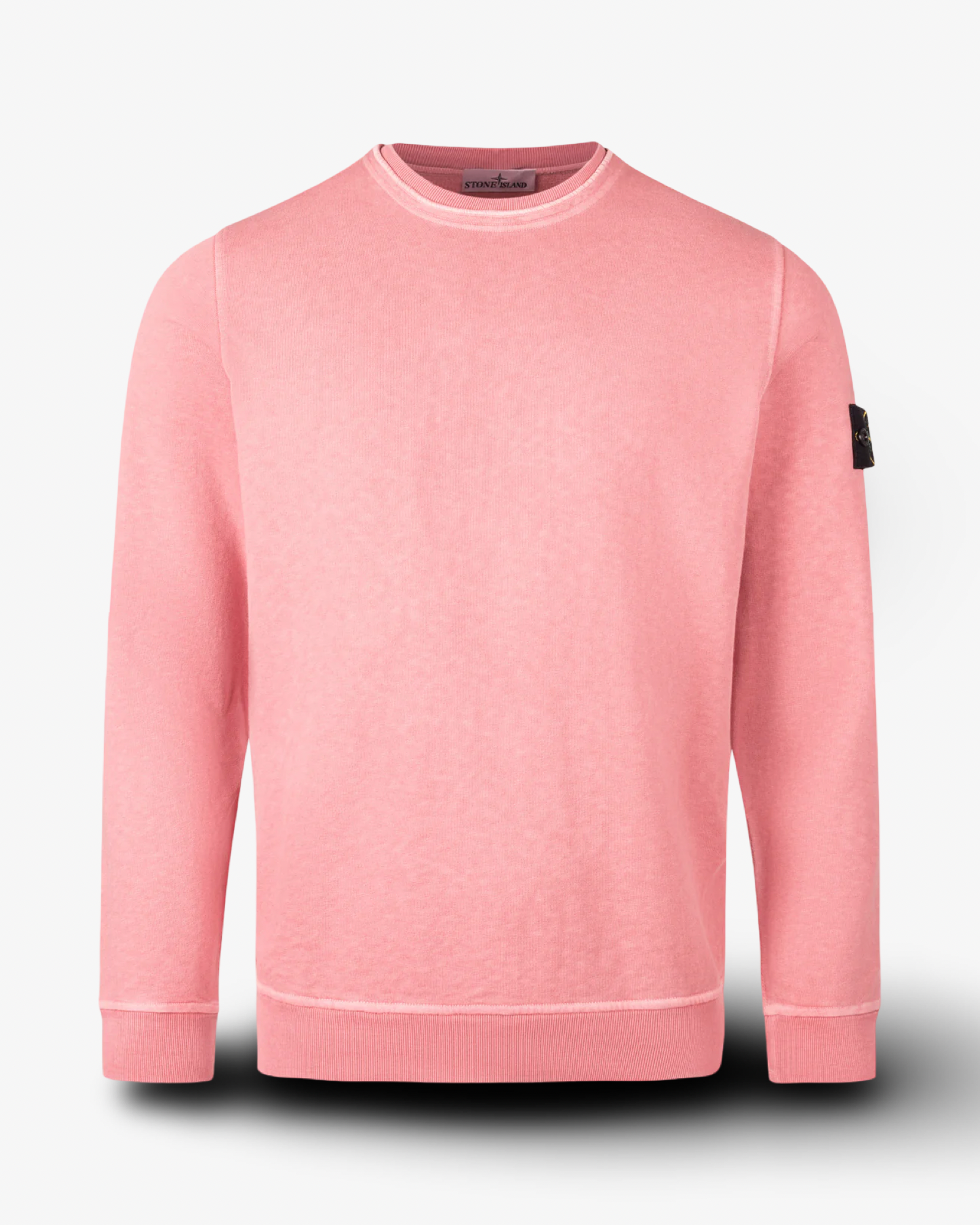 STONE ISLAND Malfilé Fleece 'Old' Effect Sweatshirt