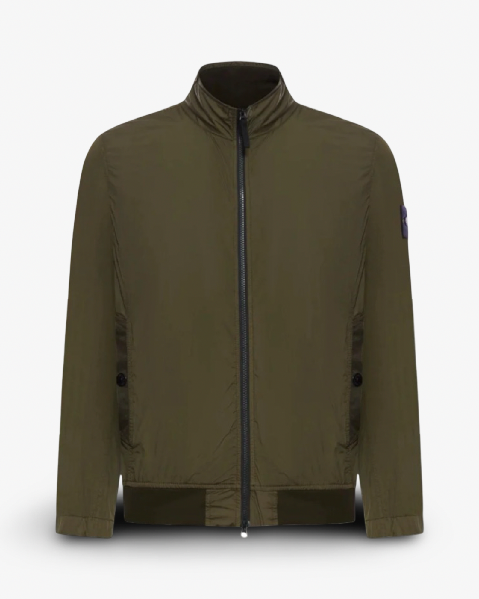 STONE ISLAND CRINKLE REP WIND JACKET - KHAKI