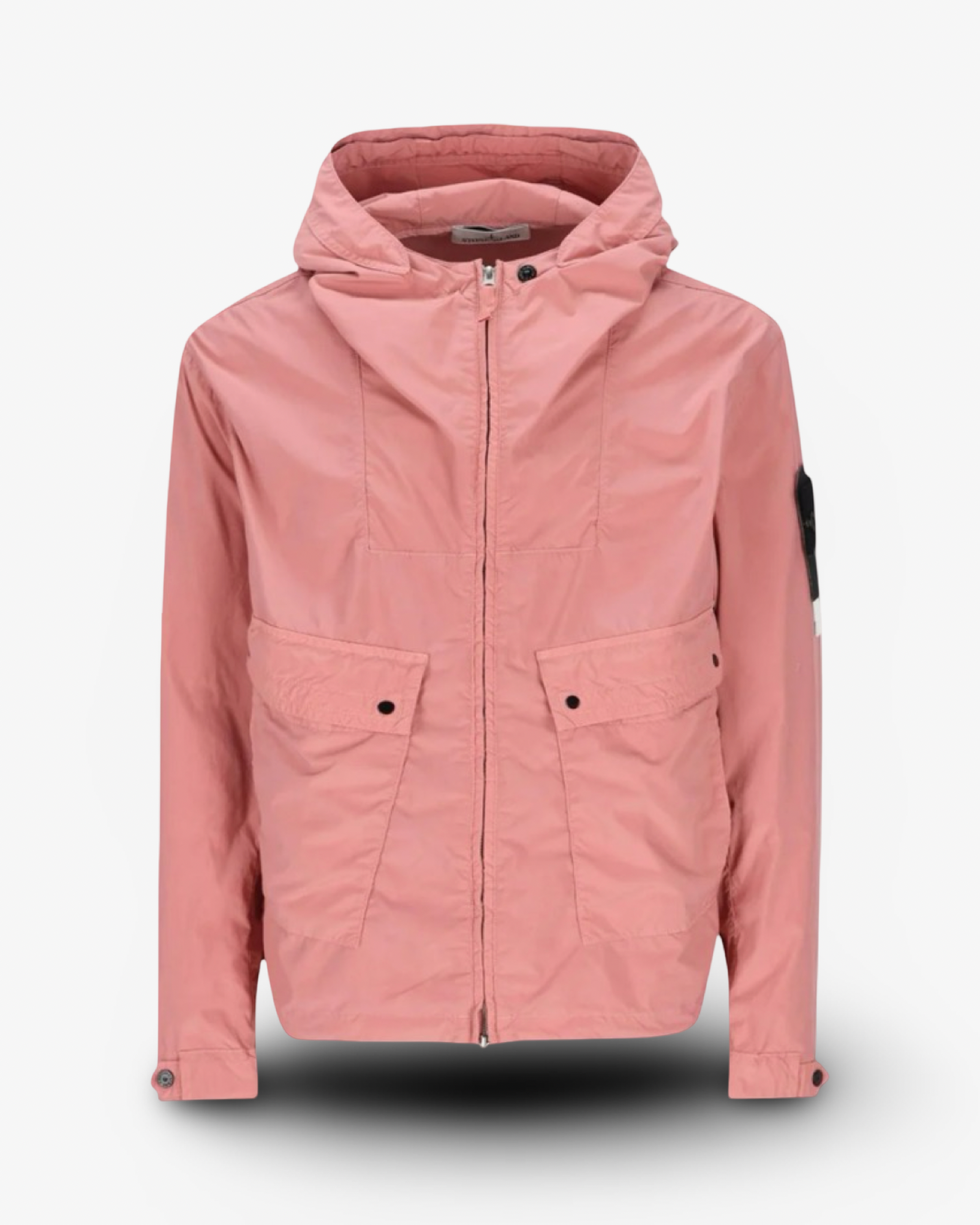 STONE ISLAND LIGHT JACKET COMPACT TOUCH POLY-TC JACKET - OLEANDER PINK