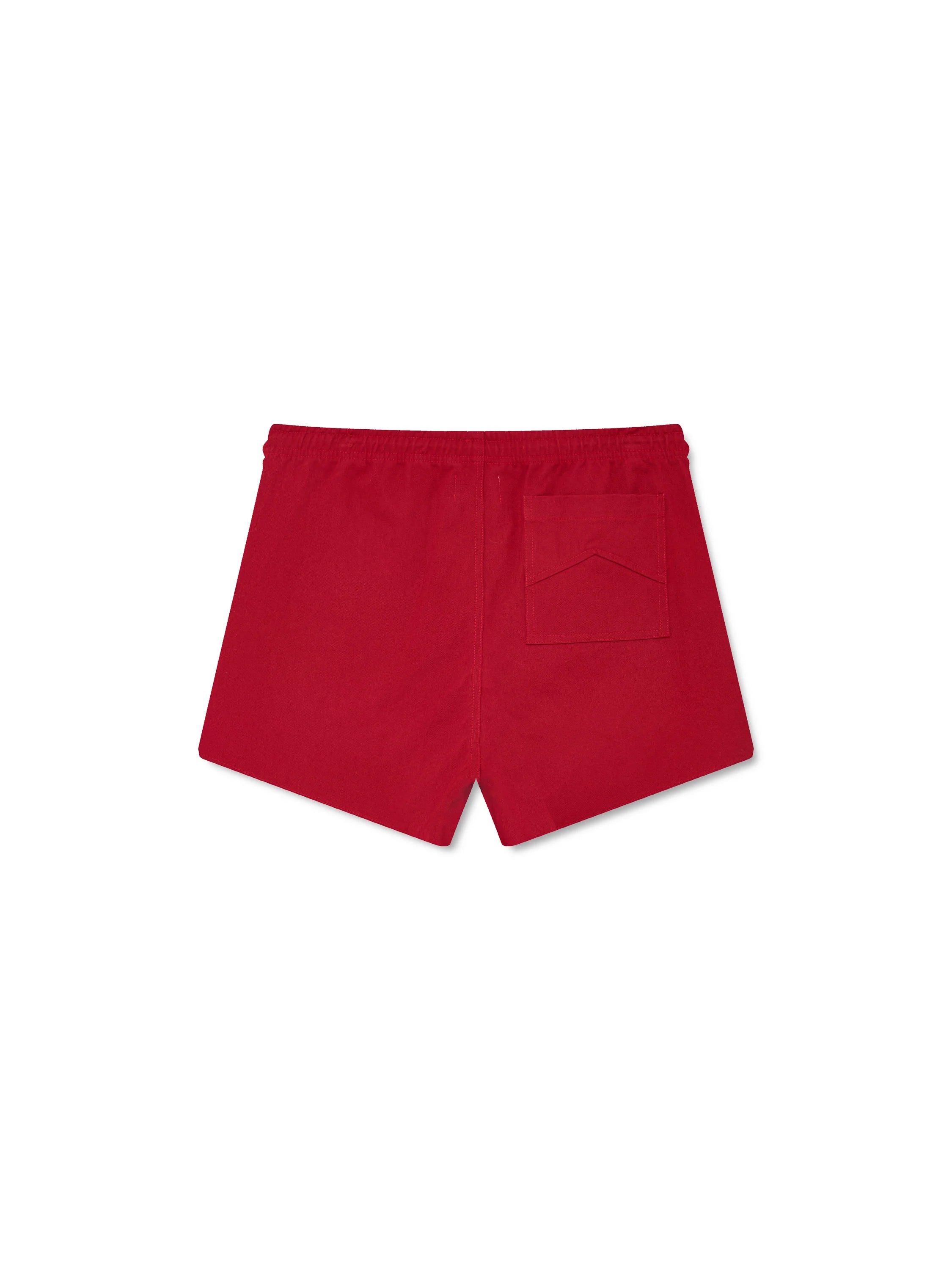 RHUDE CLASSIC TWILL LOGO SHORT