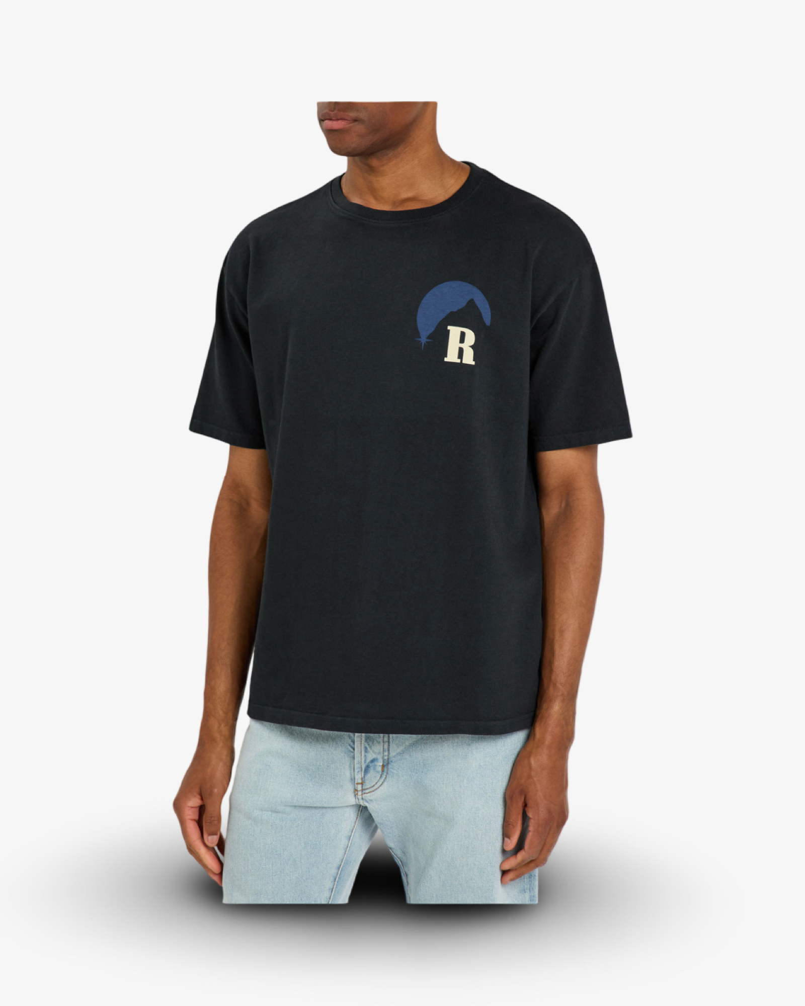 RHUDE MOONLIGHT PRINTED T-SHIRT