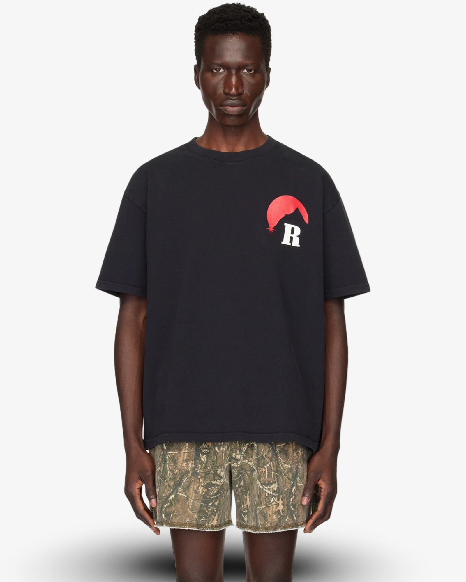 RHUDE MOONLIGHT PRINTED T-SHIRT