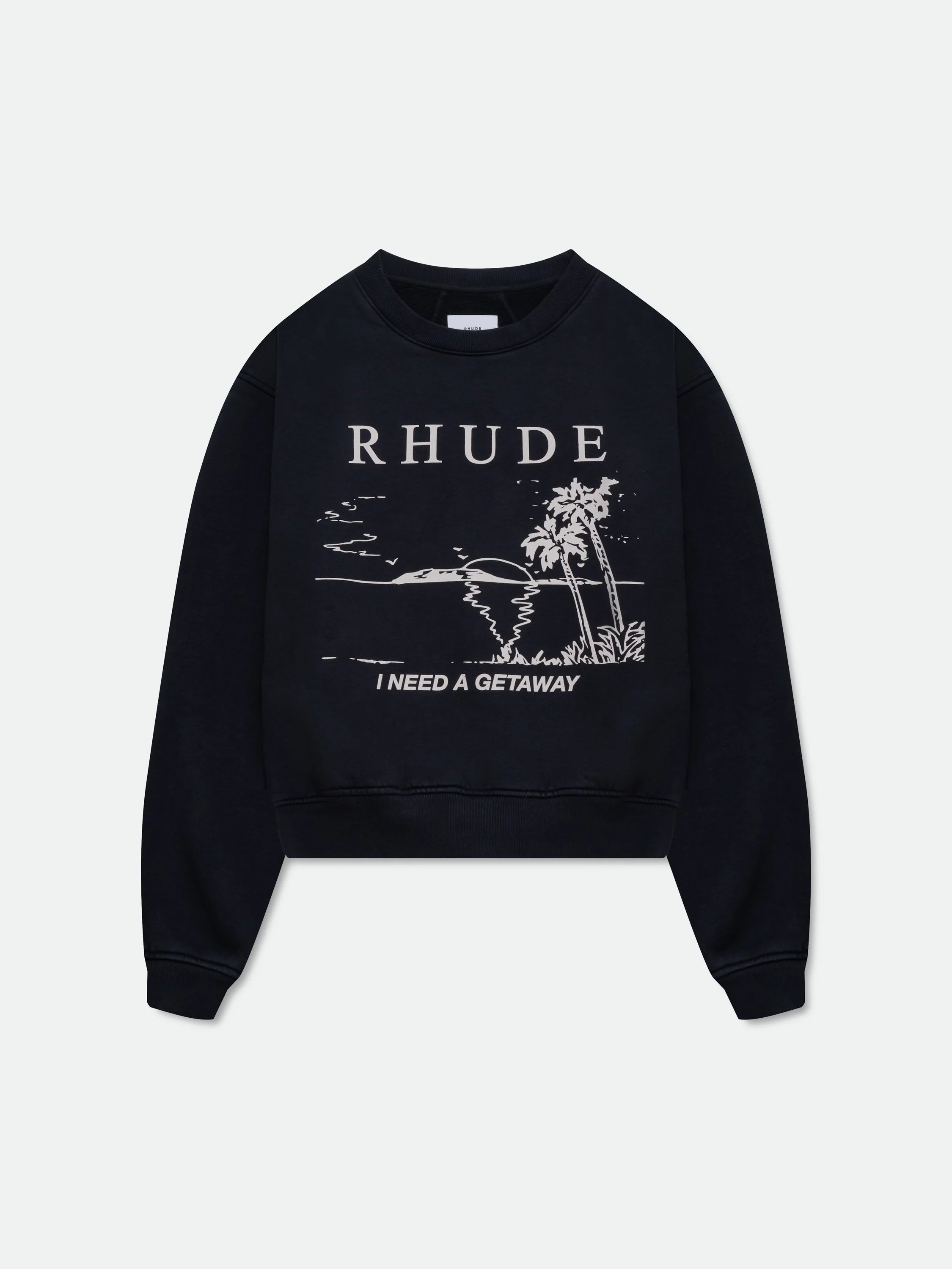 RHUDE I NEED A GETAWAY CREWNECK