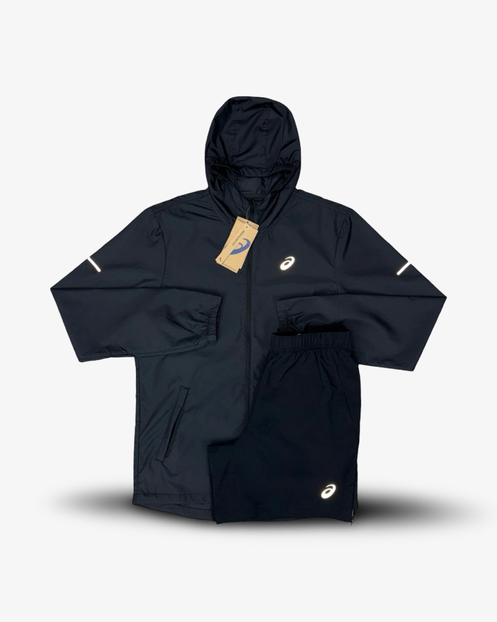 ASICS RUN JACKET SET 'BLACK'