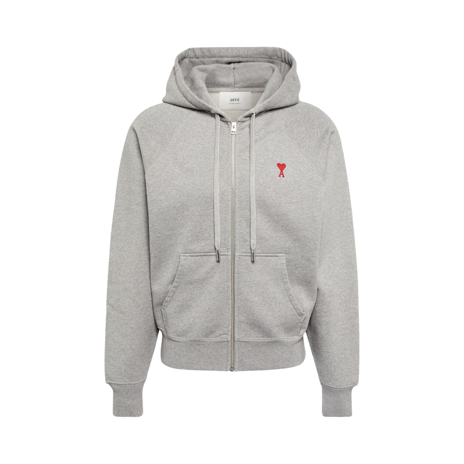 AMI PARIS DE COEUR ZIP HOODIE