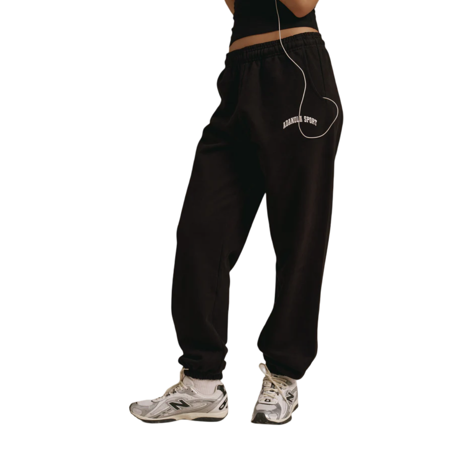 ADANOLA SPORT SWEATPANT BLACK