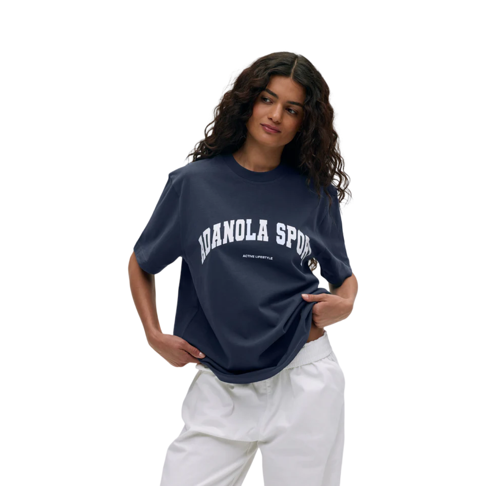 ADANOLA SPORT T-SHIRT NAVY