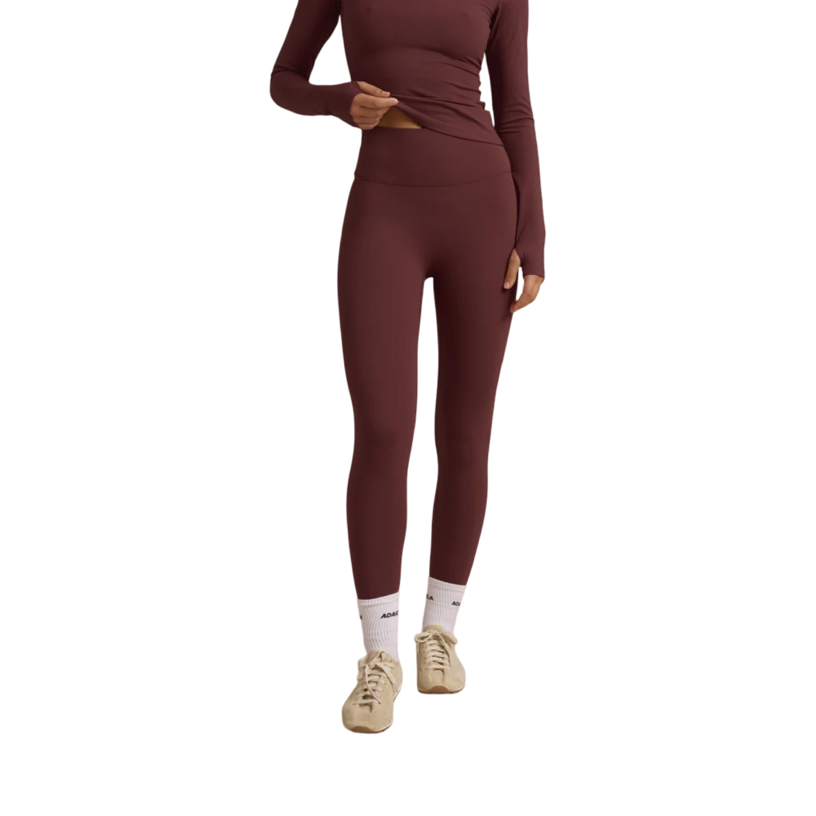 ADANOLA ULTIMATE LEGGINGS BURGUNDY