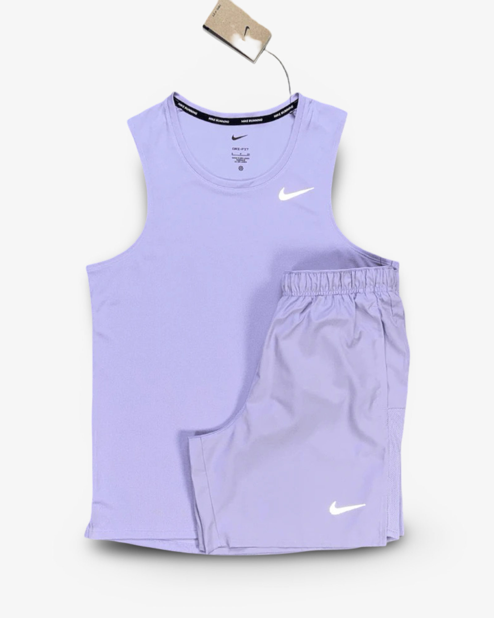 NIKE MILER 1.0 VEST SET 'HYDRANGEA'
