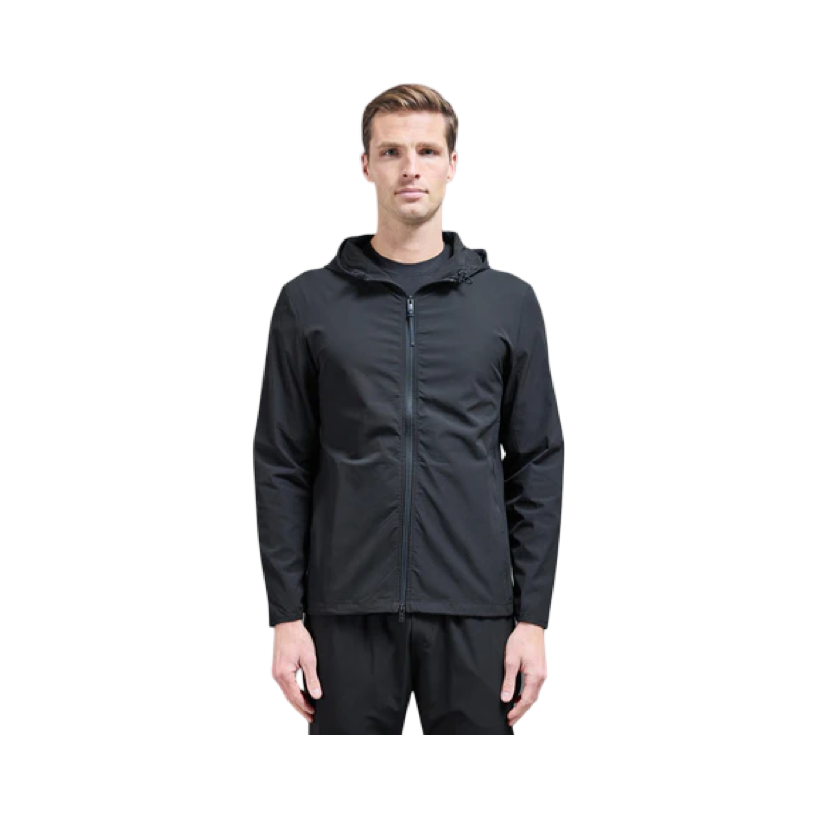 ARNE ACTIVE WINDBREAKER JACKET BLACK