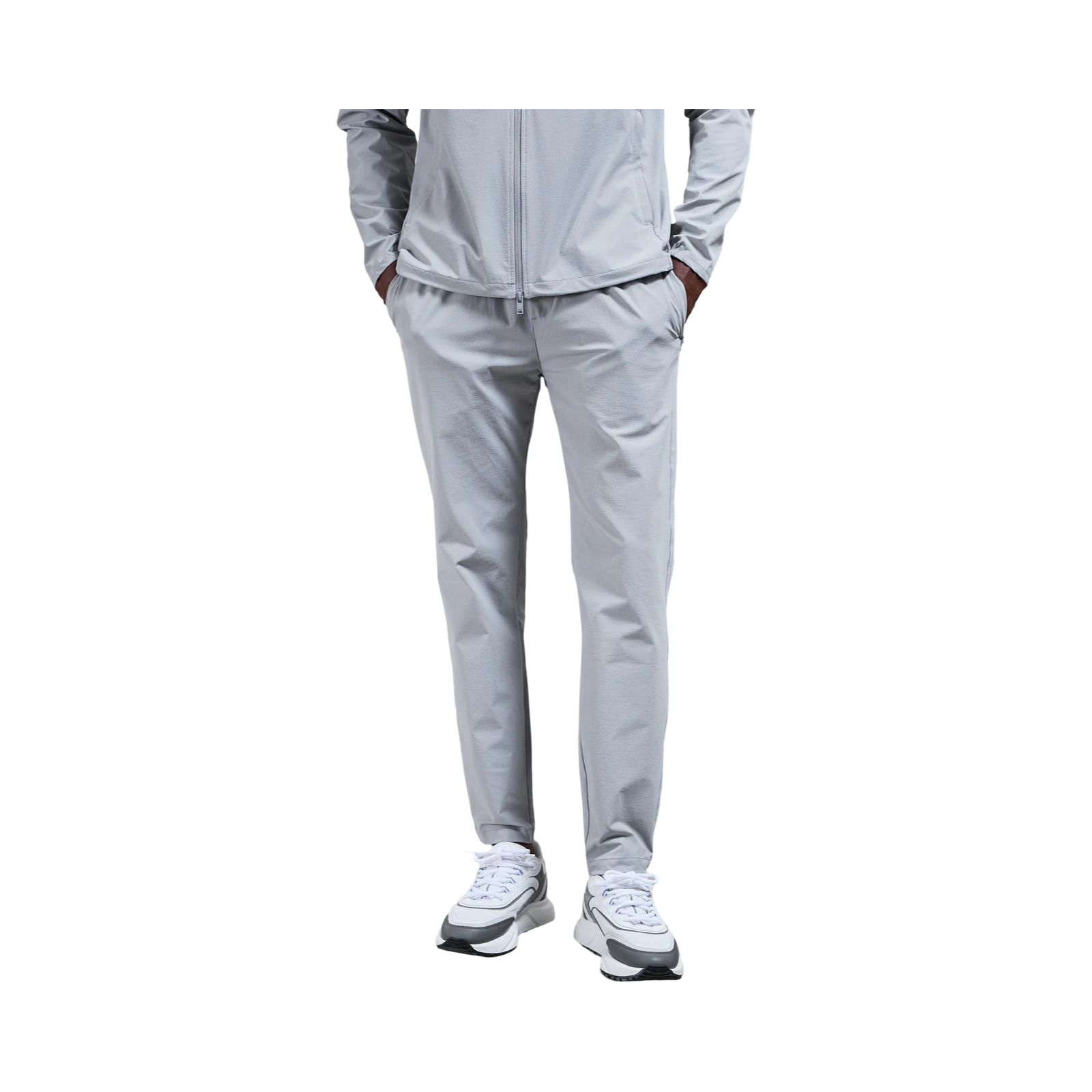 ARNE ACTIVE PANT GREY MARL