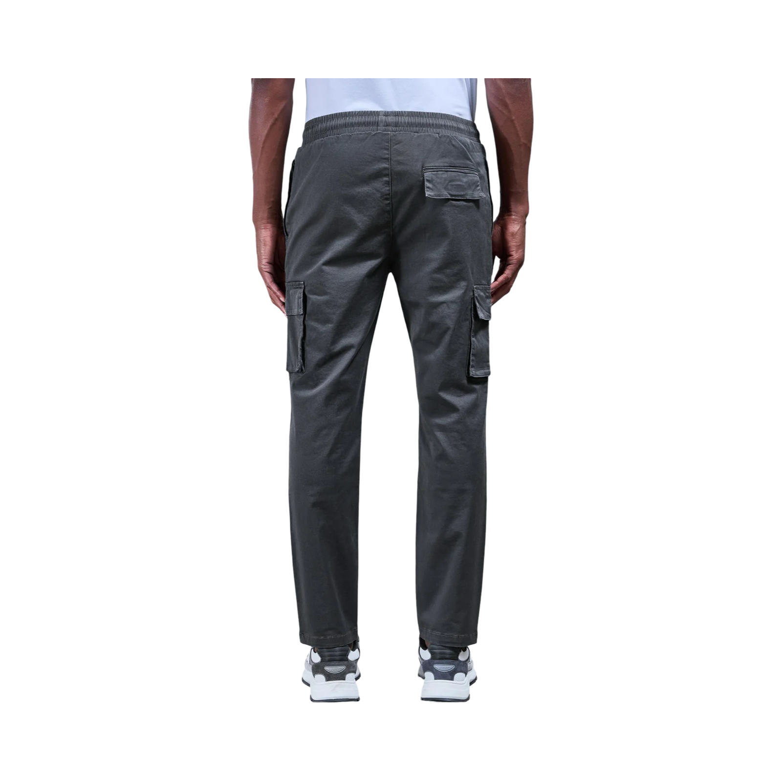 ARNE COTTON CARGO TROUSER GREY