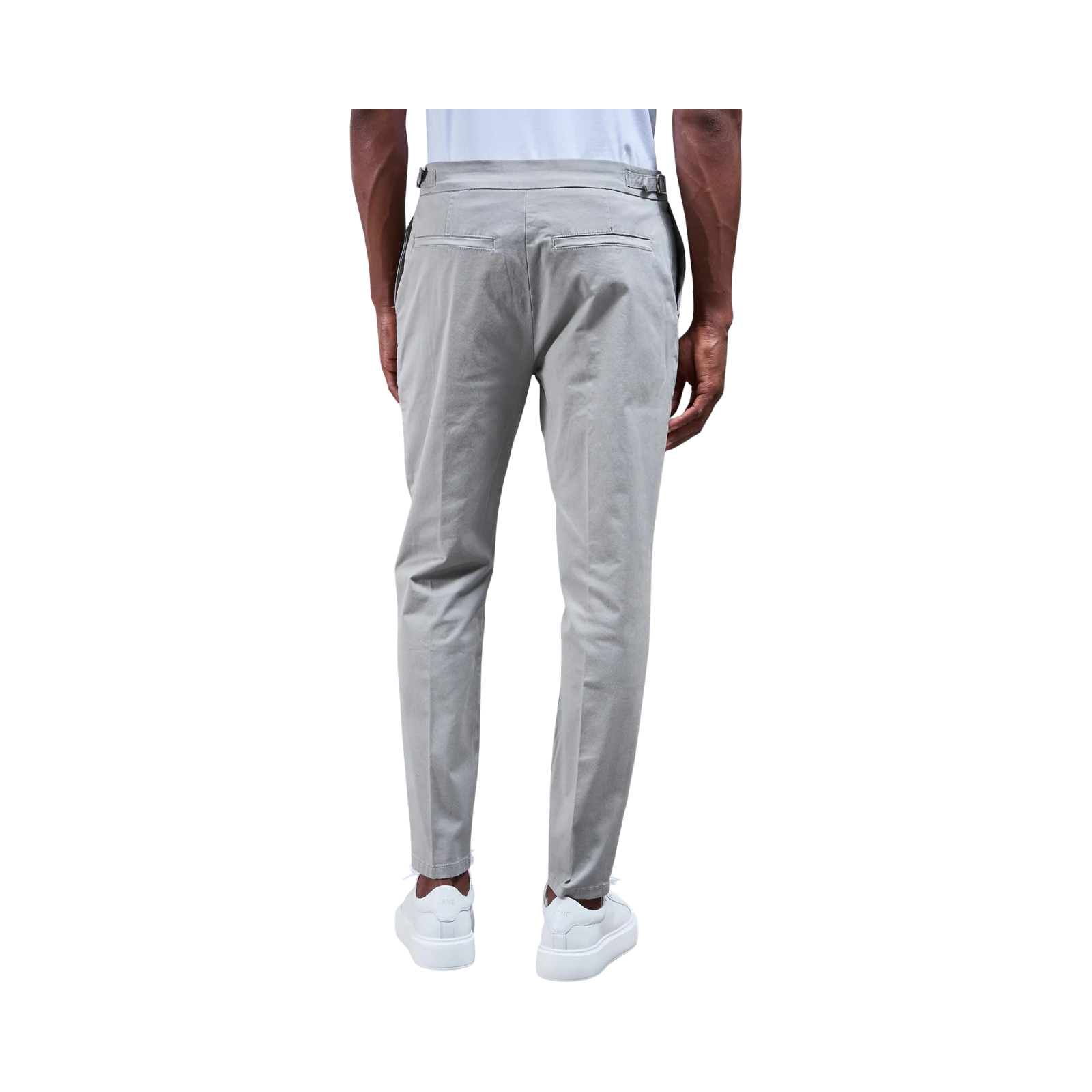 ARNE TAILORED CHINO TROUSER STONE