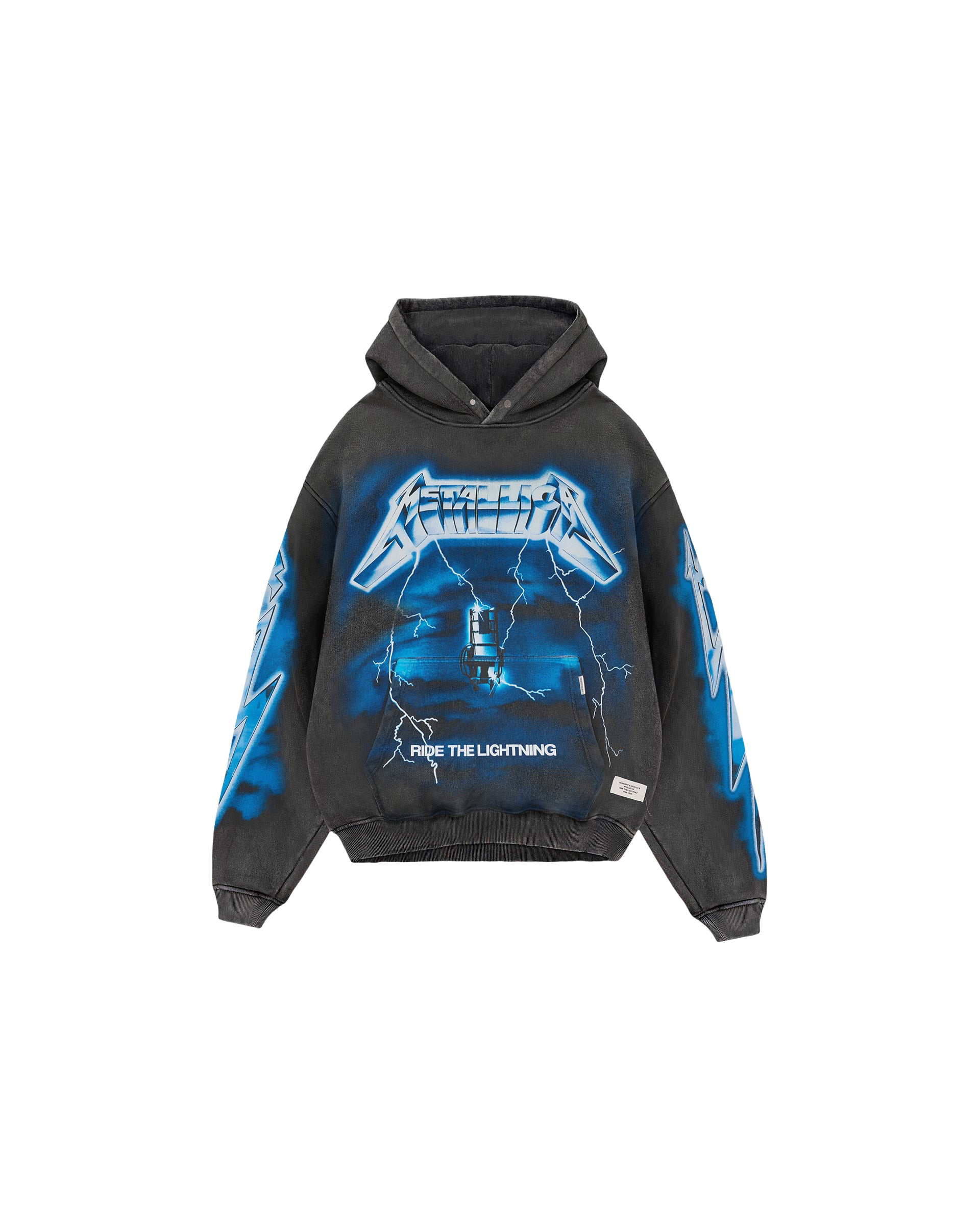 REPRESENT X METALLICA RIDE THE LIGHTNING HOODIE
