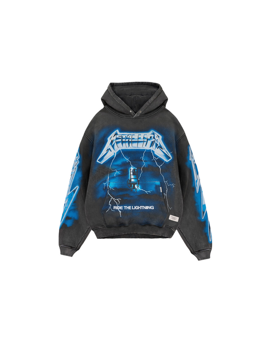 REPRESENT X METALLICA RIDE THE LIGHTNING HOODIE