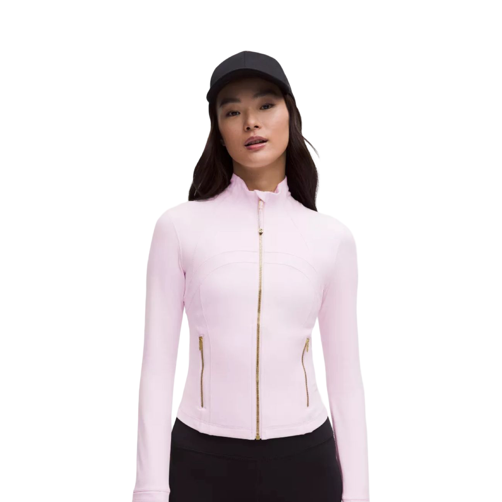 LULULEMON DEFINE CROPPED JACKET NULU BLISSFUL PINK